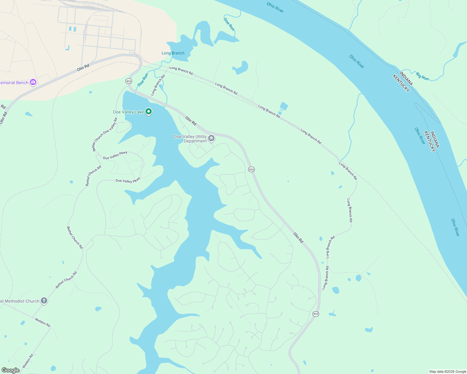 map of restaurants, bars, coffee shops, grocery stores, and more near 174-184 Brightberry Street in Brandenburg