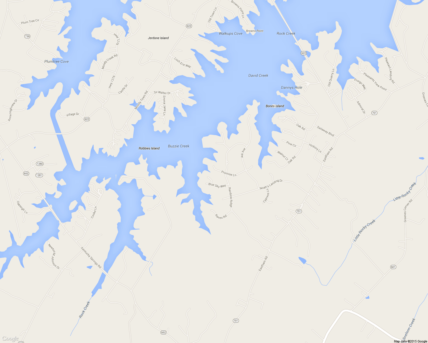 map of restaurants, bars, coffee shops, grocery stores, and more near 271 Promise Lane in Bumpass