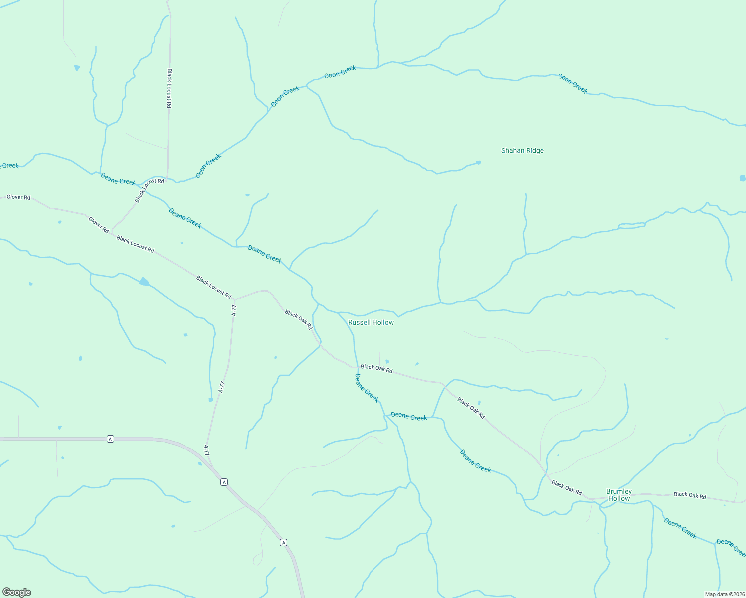 map of restaurants, bars, coffee shops, grocery stores, and more near in Brumley
