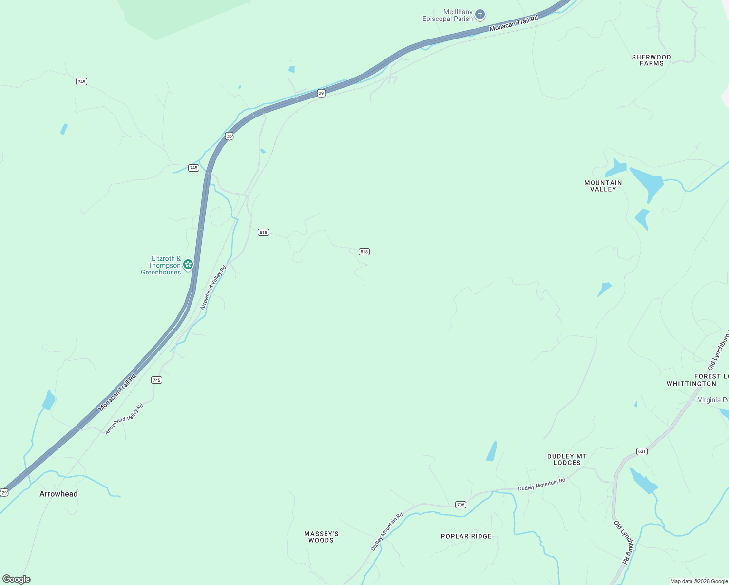 map of restaurants, bars, coffee shops, grocery stores, and more near 1901-1987 Locust Hollow Road in Charlottesville