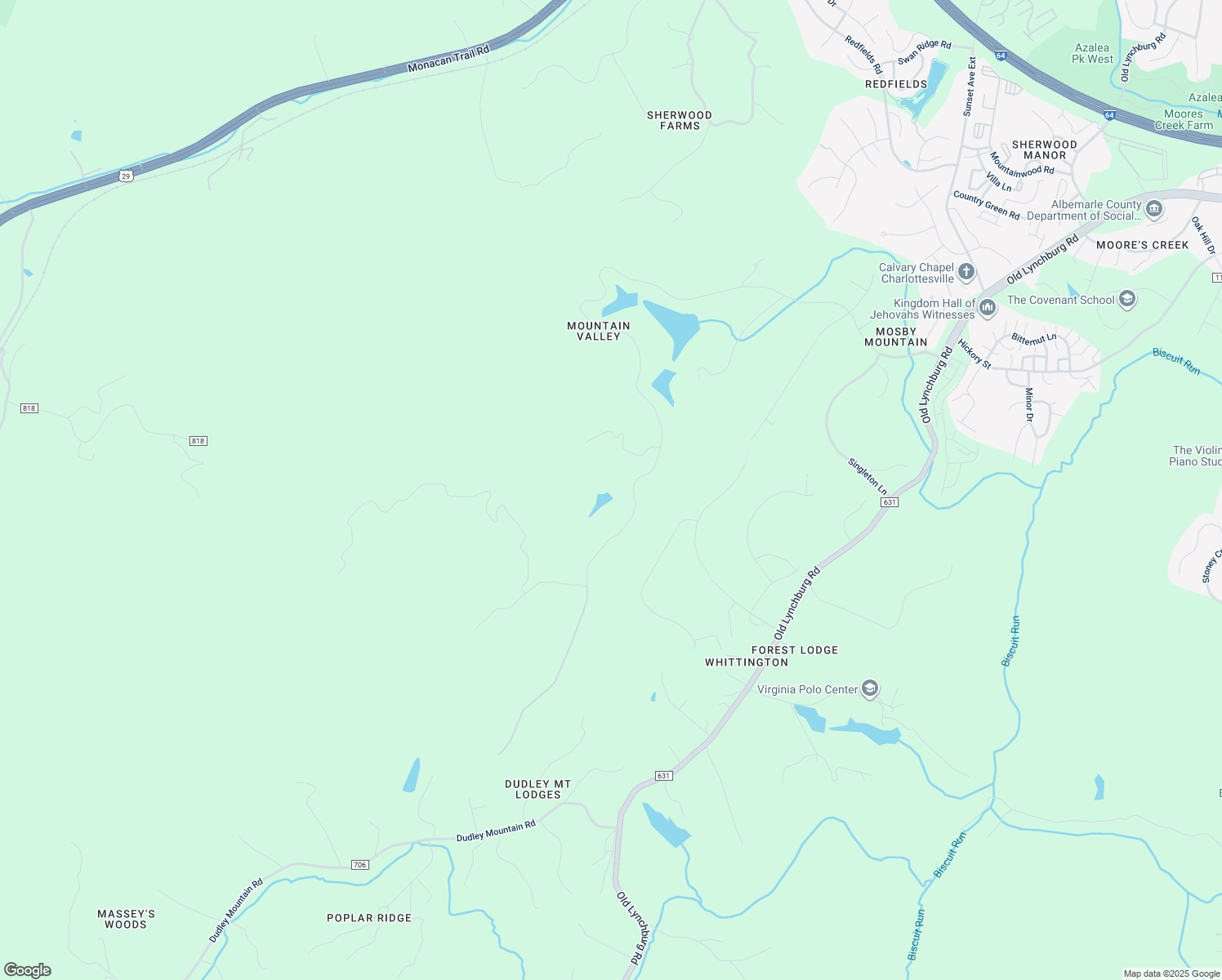 map of restaurants, bars, coffee shops, grocery stores, and more near 2140 Ambrose Commons Drive in Charlottesville
