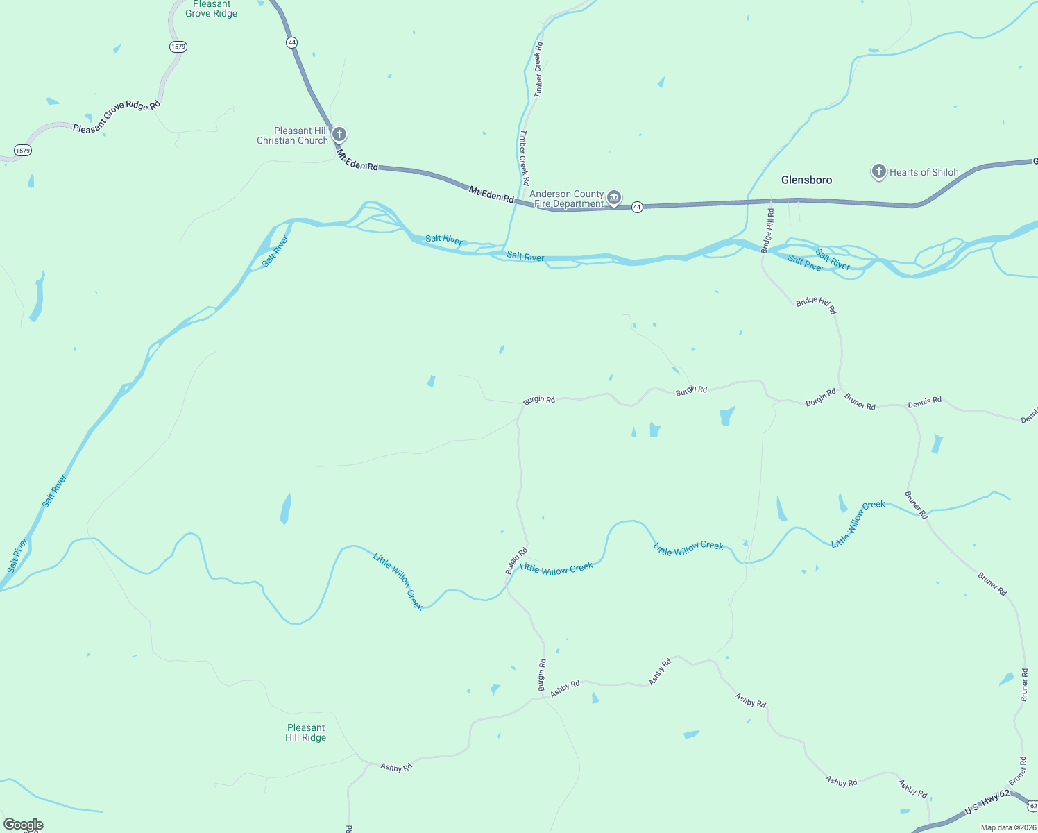 map of restaurants, bars, coffee shops, grocery stores, and more near 1248 Burgin Road in Lawrenceburg