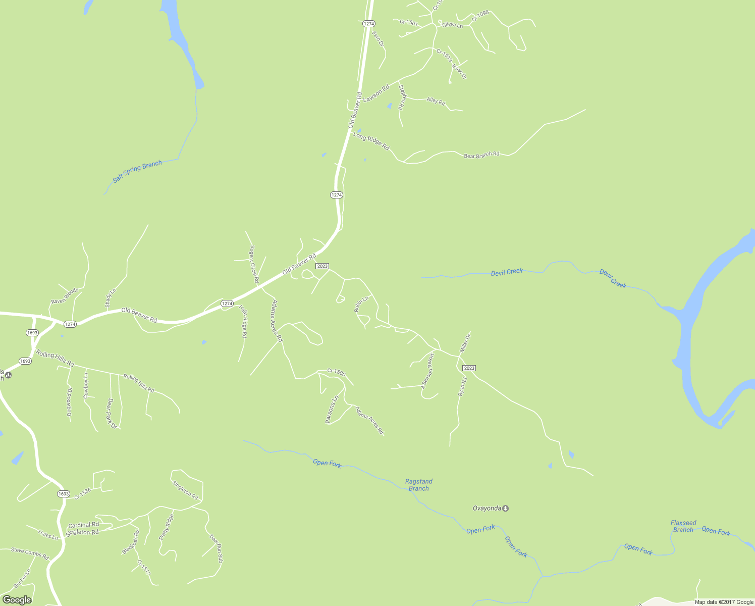 map of restaurants, bars, coffee shops, grocery stores, and more near Camp Judy Lane in Wellington
