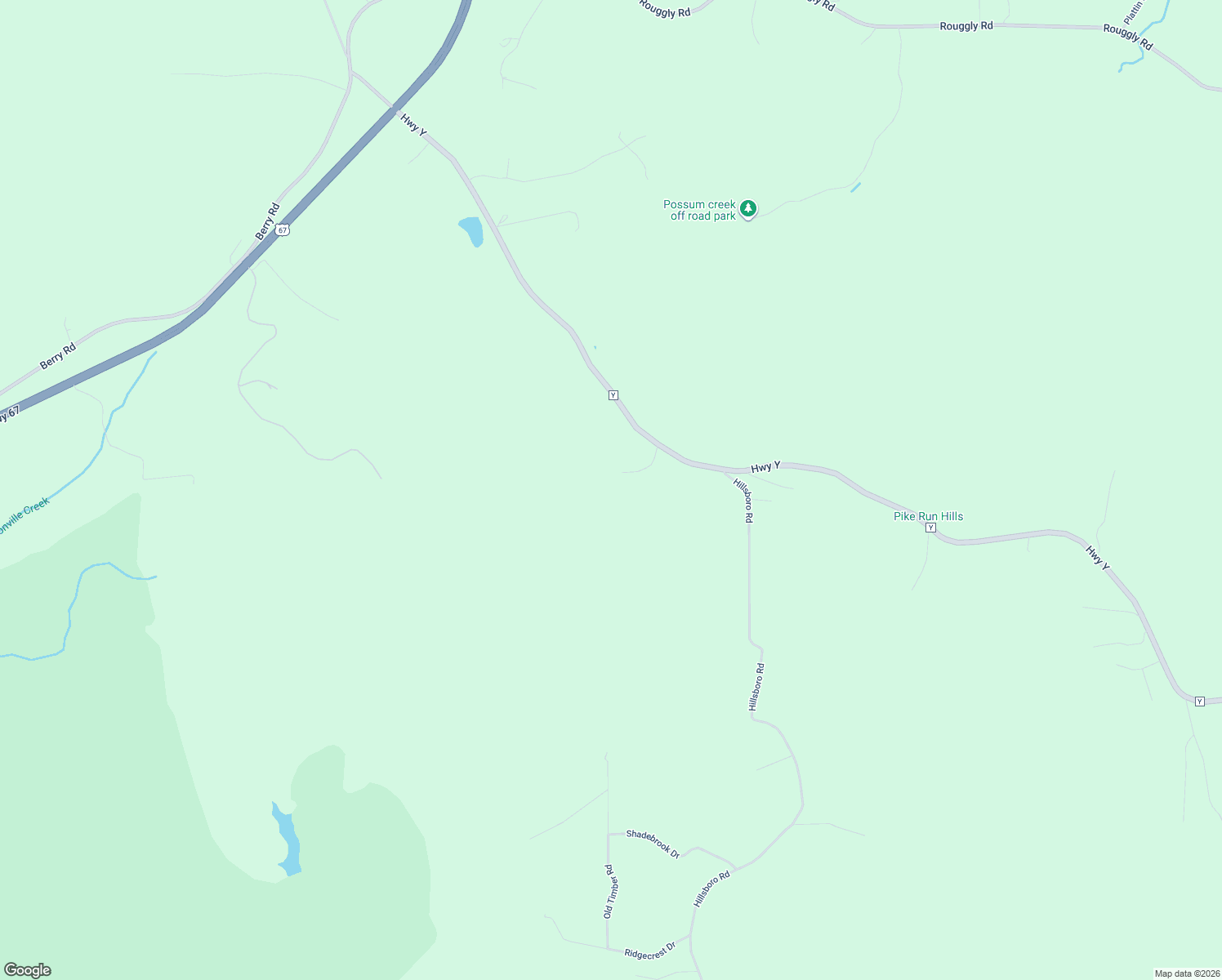 map of restaurants, bars, coffee shops, grocery stores, and more near 3558 Highway Y in Valles Mines