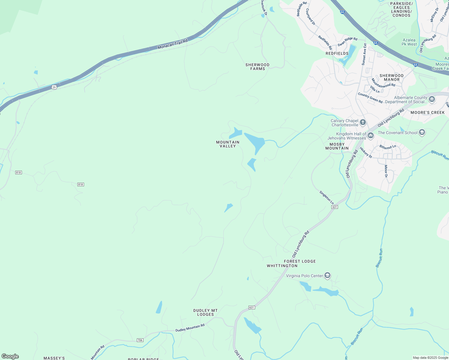 map of restaurants, bars, coffee shops, grocery stores, and more near 2066 Ambrose Commons Drive in Charlottesville