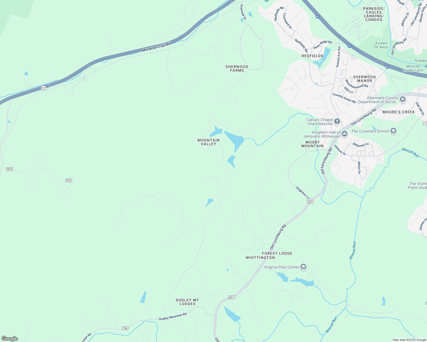 map of restaurants, bars, coffee shops, grocery stores, and more near 2066 Ambrose Commons Drive in Charlottesville