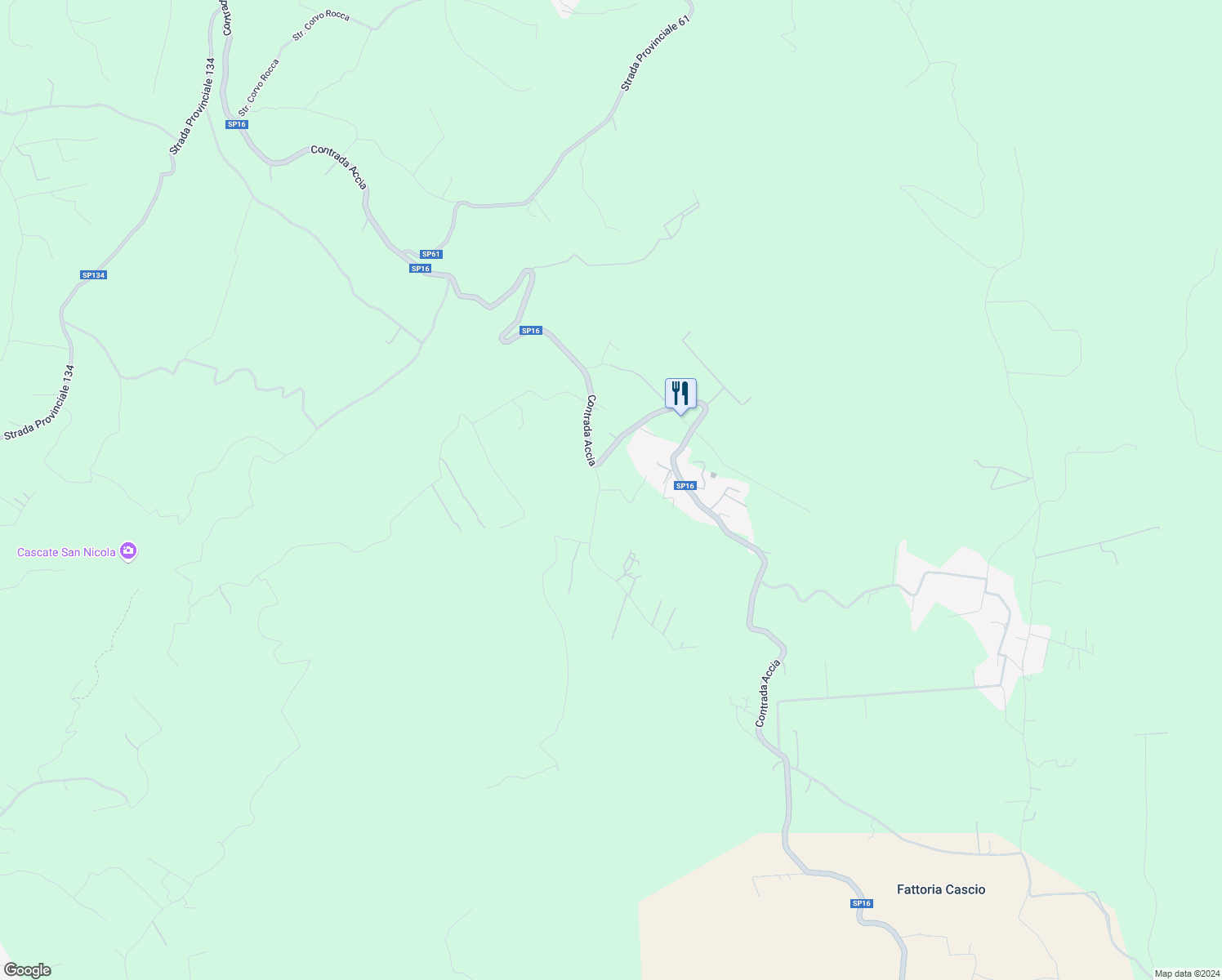 map of restaurants, bars, coffee shops, grocery stores, and more near in Metropolitan City of Palermo