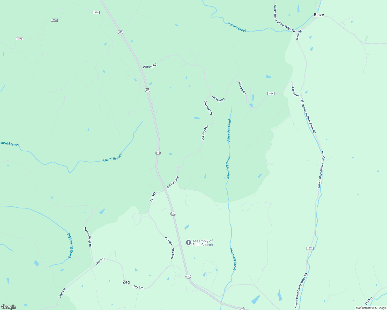 map of restaurants, bars, coffee shops, grocery stores, and more near 436 Hickory Road in West Liberty