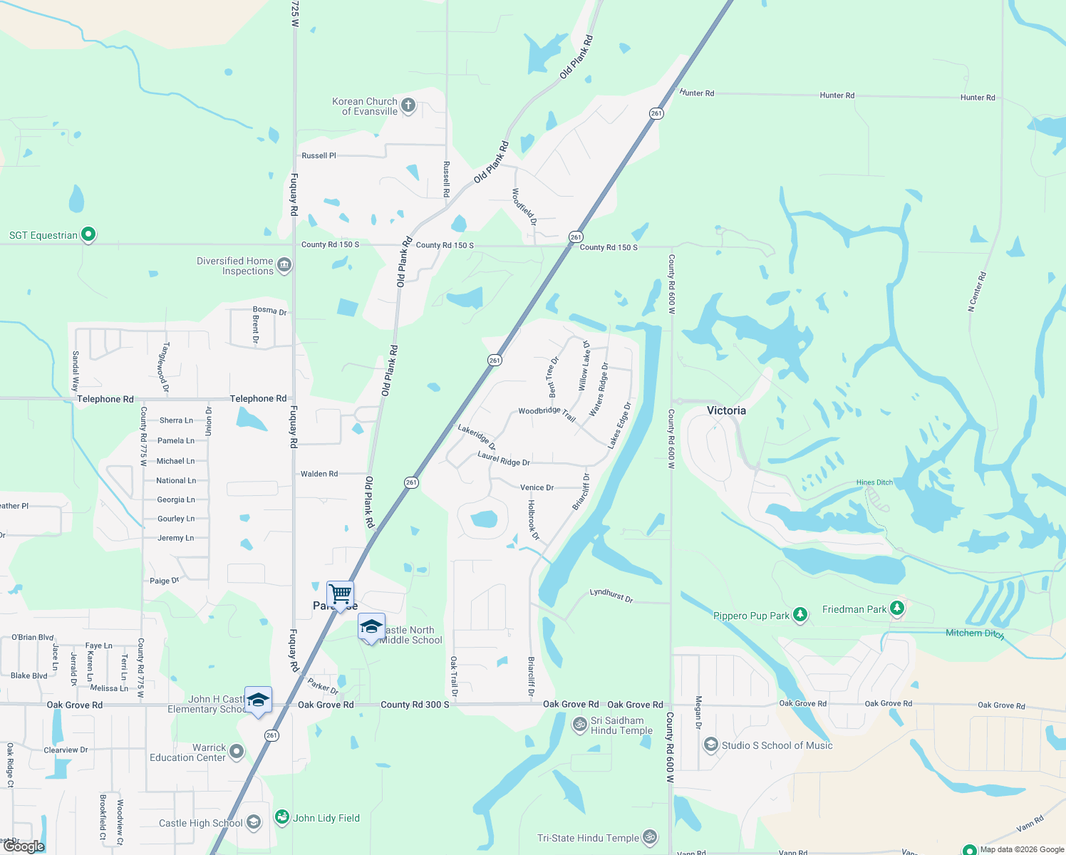 map of restaurants, bars, coffee shops, grocery stores, and more near 1900 Claybrook Ct in Newburgh