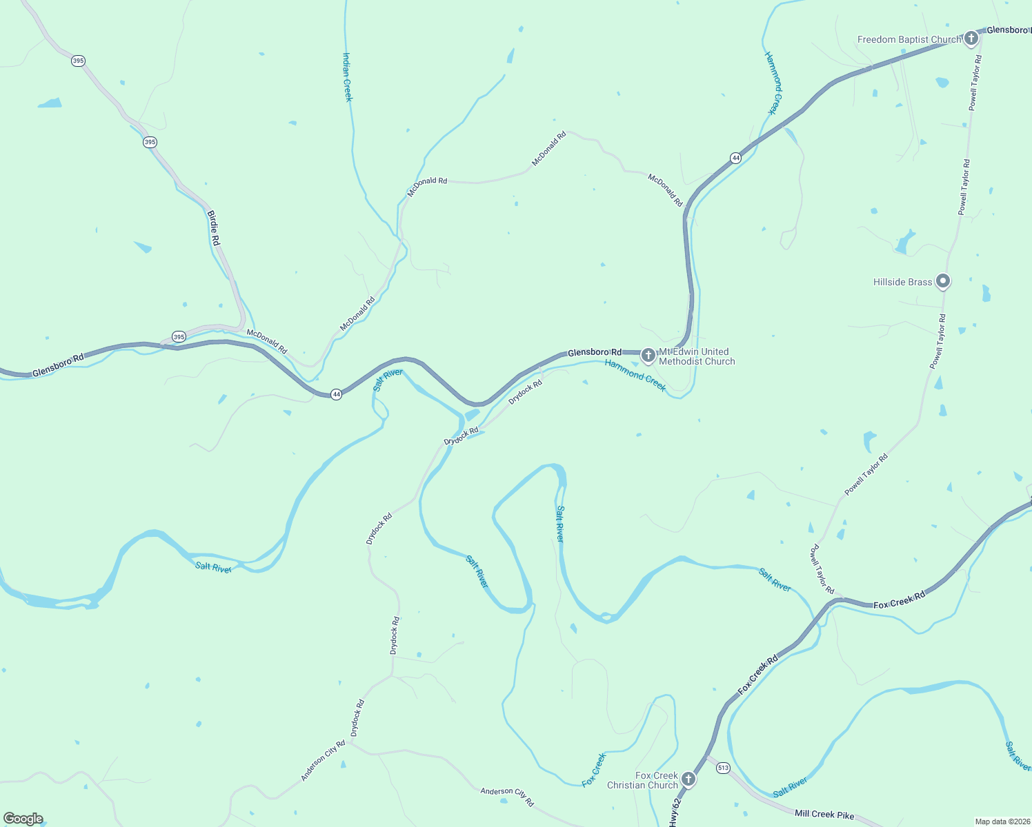 map of restaurants, bars, coffee shops, grocery stores, and more near 1051 Drydock Road in Lawrenceburg