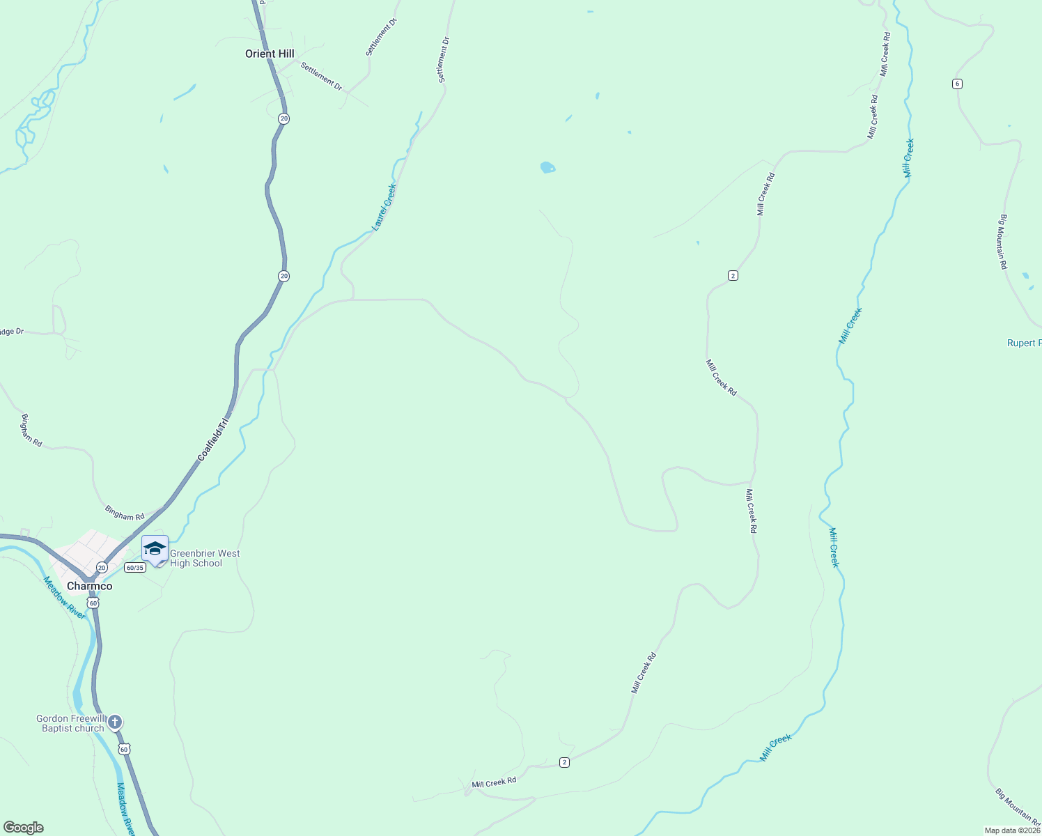 map of restaurants, bars, coffee shops, grocery stores, and more near in Orient Hill