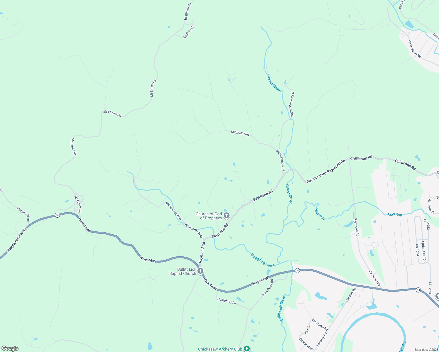 map of restaurants, bars, coffee shops, grocery stores, and more near 216-682 Robert Burden Rd in Shepherdsville