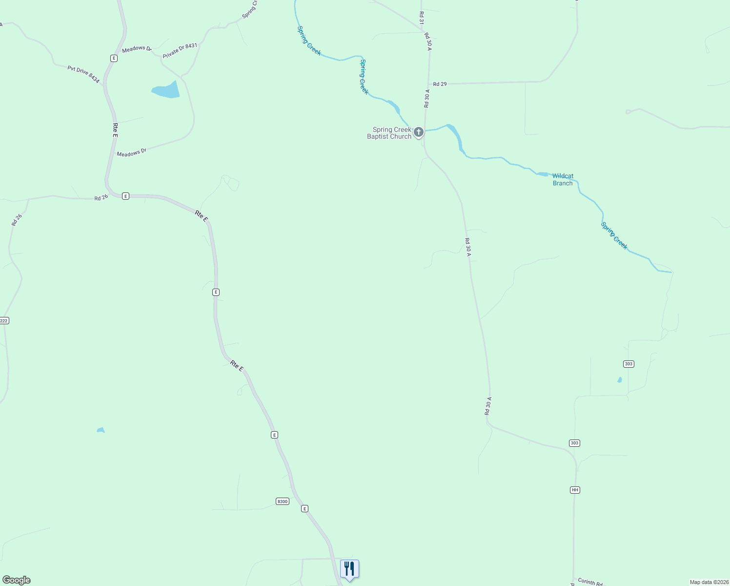 map of restaurants, bars, coffee shops, grocery stores, and more near 14515 State Route HH in Rolla