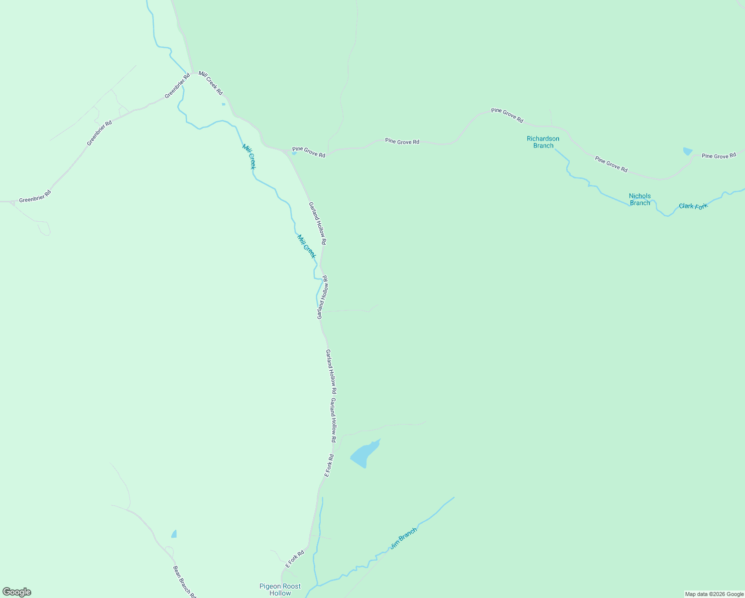map of restaurants, bars, coffee shops, grocery stores, and more near 6122 Garland Hollow Road in Means