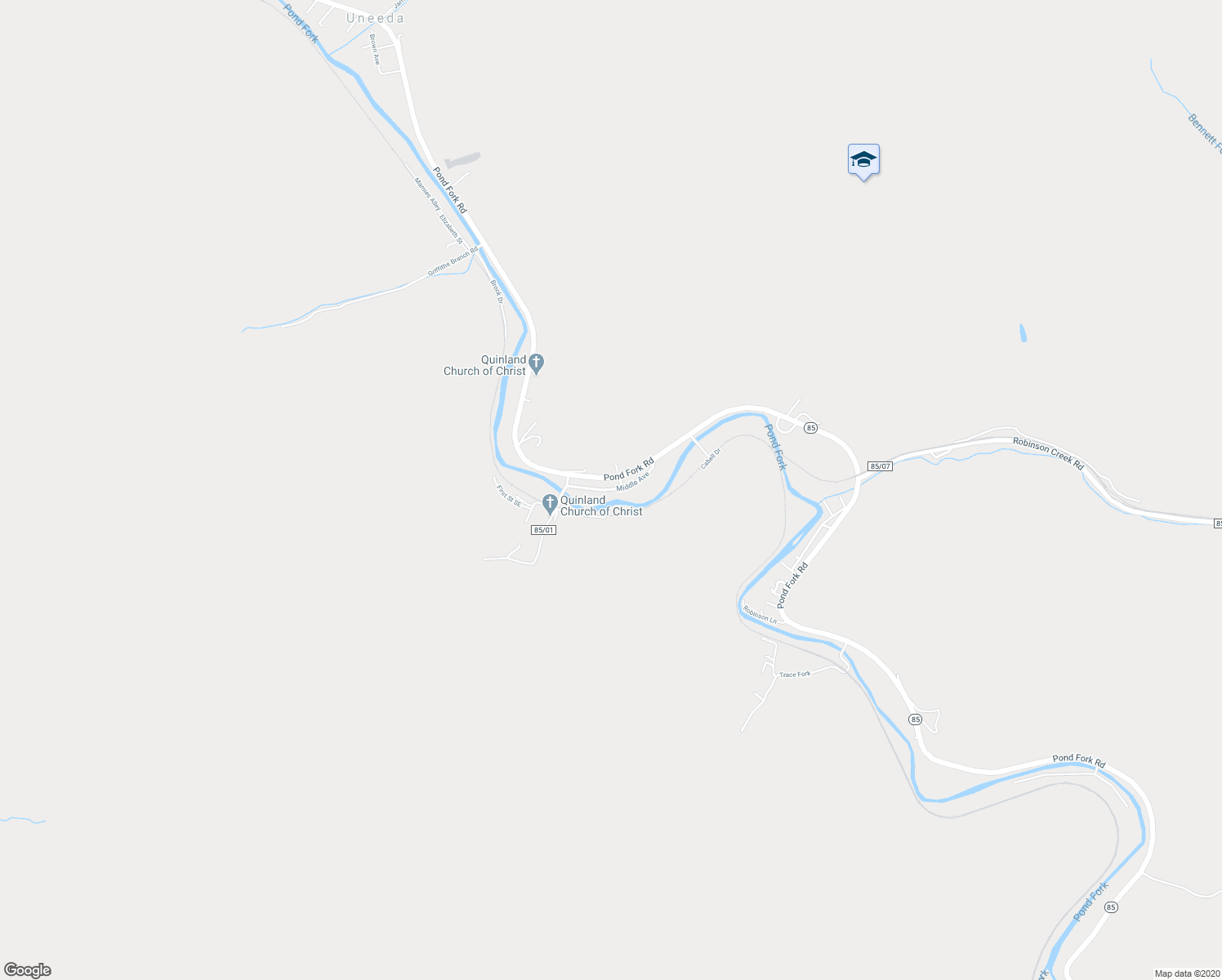 map of restaurants, bars, coffee shops, grocery stores, and more near Middle Avenue in Madison