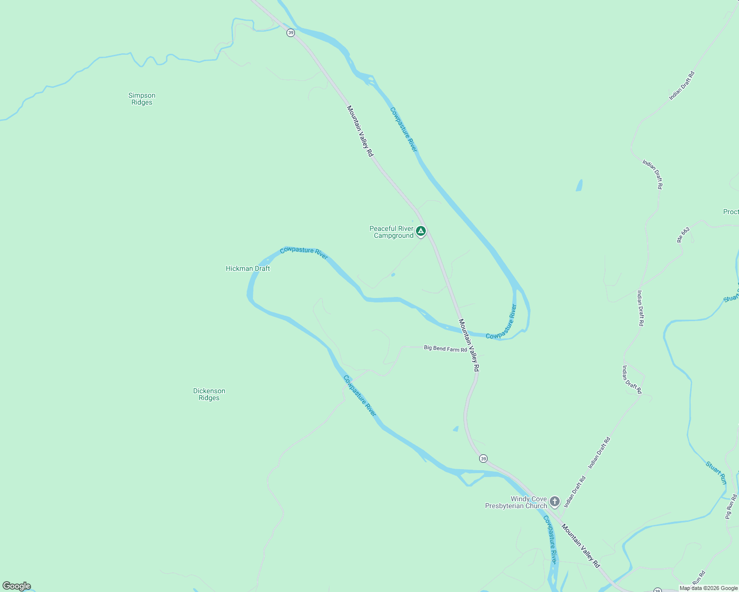 map of restaurants, bars, coffee shops, grocery stores, and more near in Millboro Springs