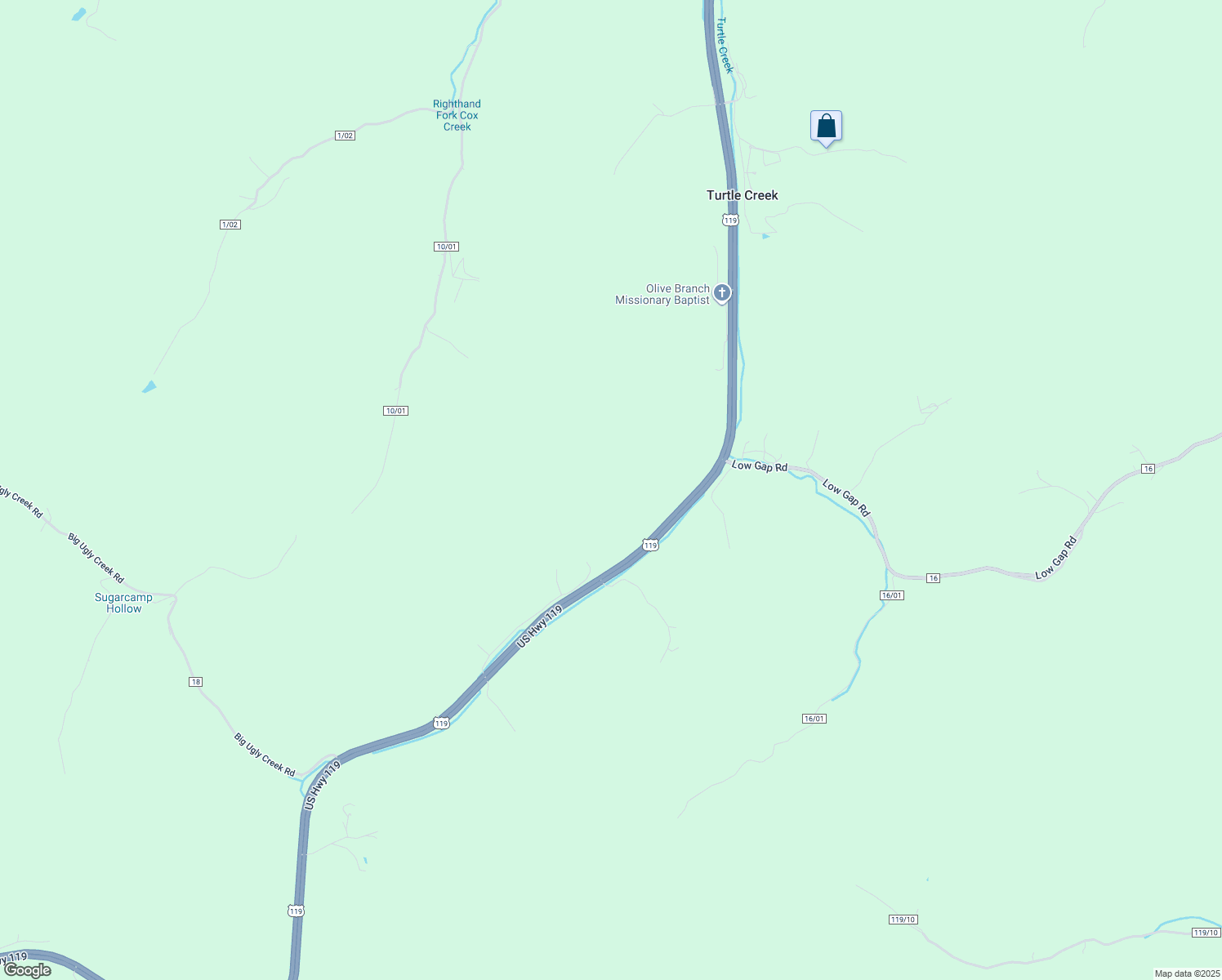 map of restaurants, bars, coffee shops, grocery stores, and more near in Turtle Creek