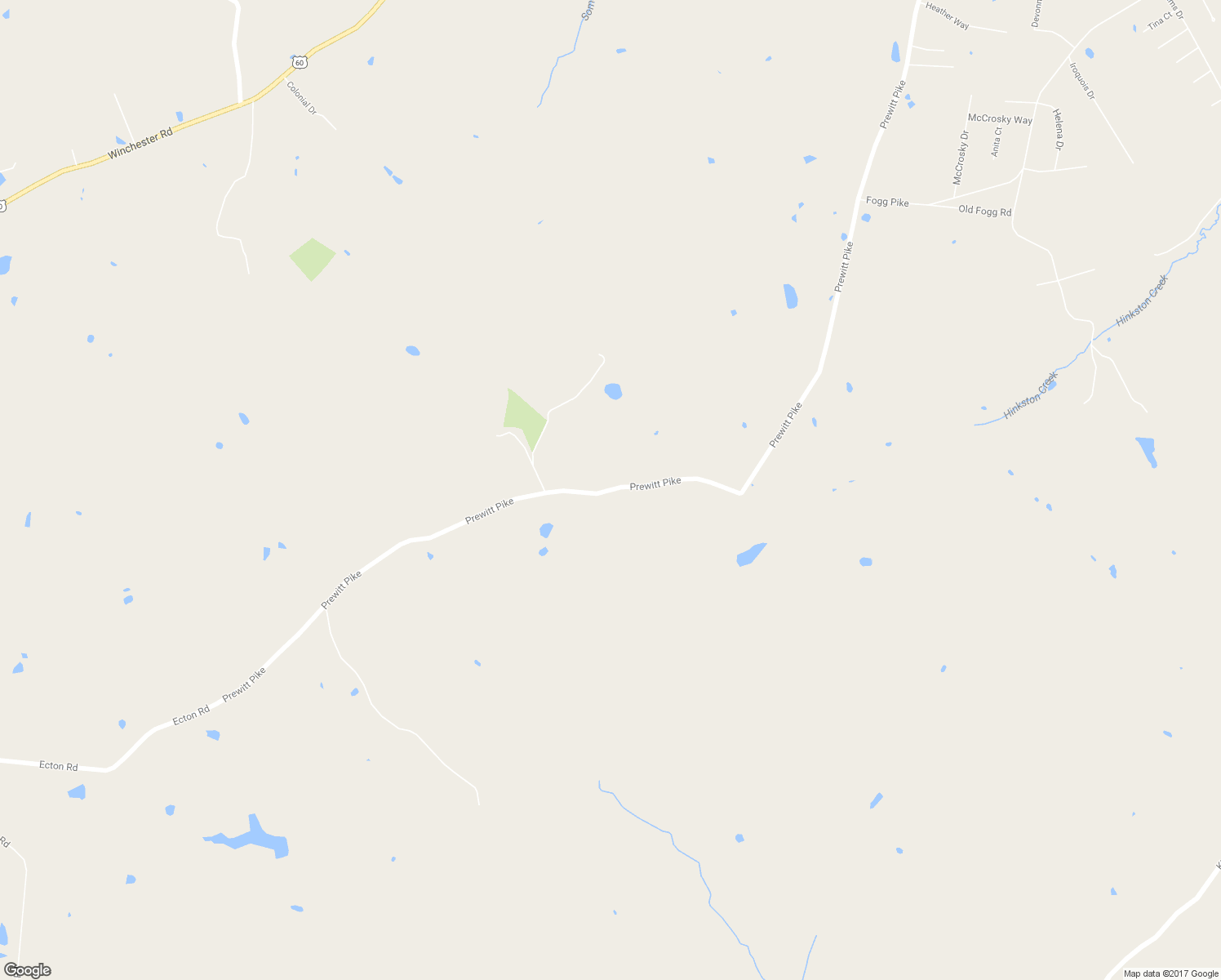 map of restaurants, bars, coffee shops, grocery stores, and more near 2560 Prewitt Pike in Mount Sterling