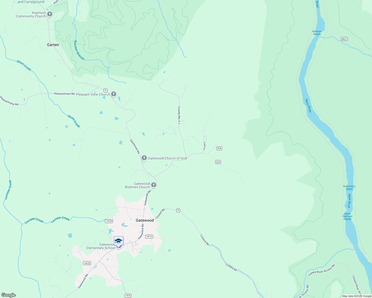 map of restaurants, bars, coffee shops, grocery stores, and more near 88 County Route 9-7 in Fayetteville