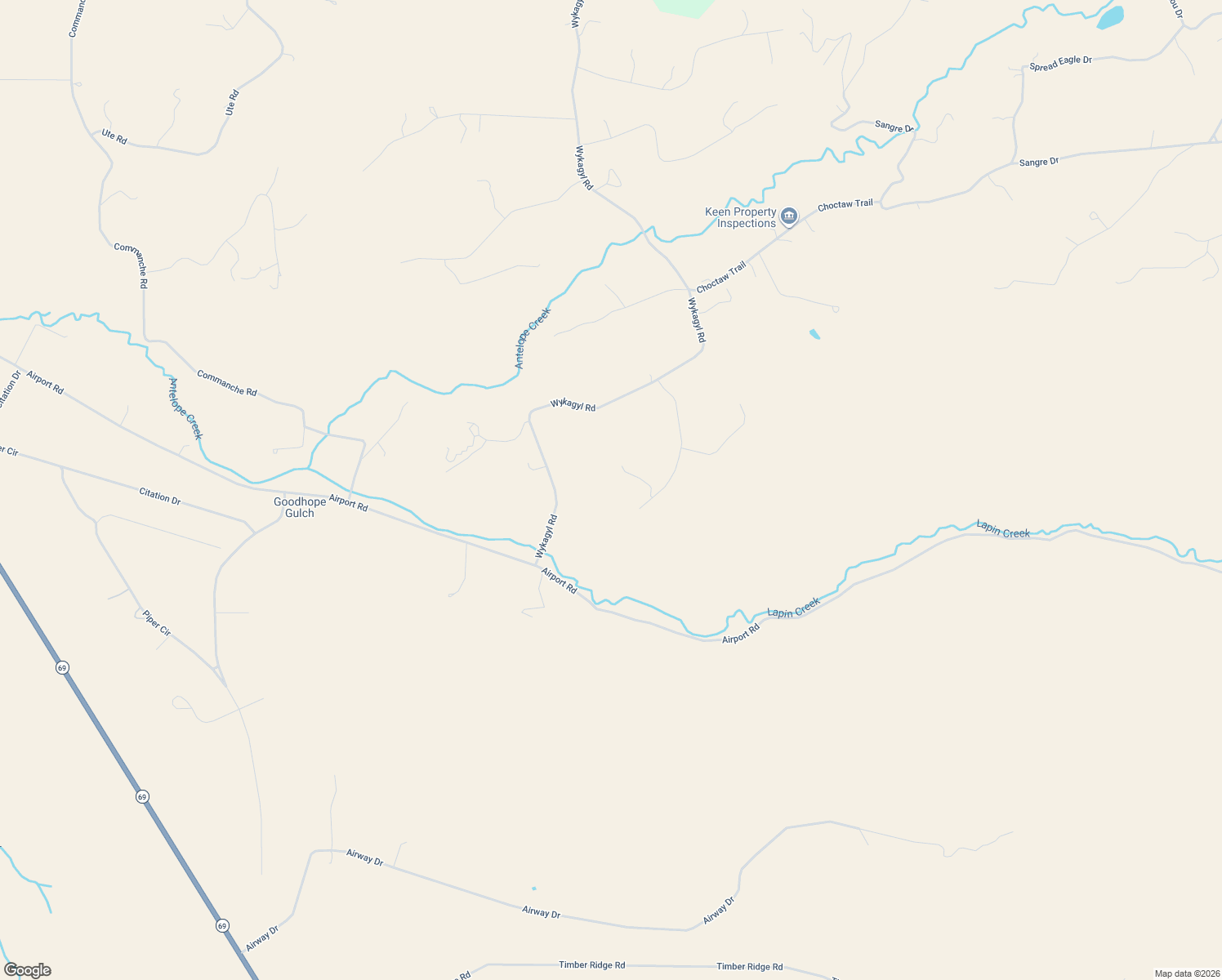 map of restaurants, bars, coffee shops, grocery stores, and more near 349 Navajo Road in Westcliffe