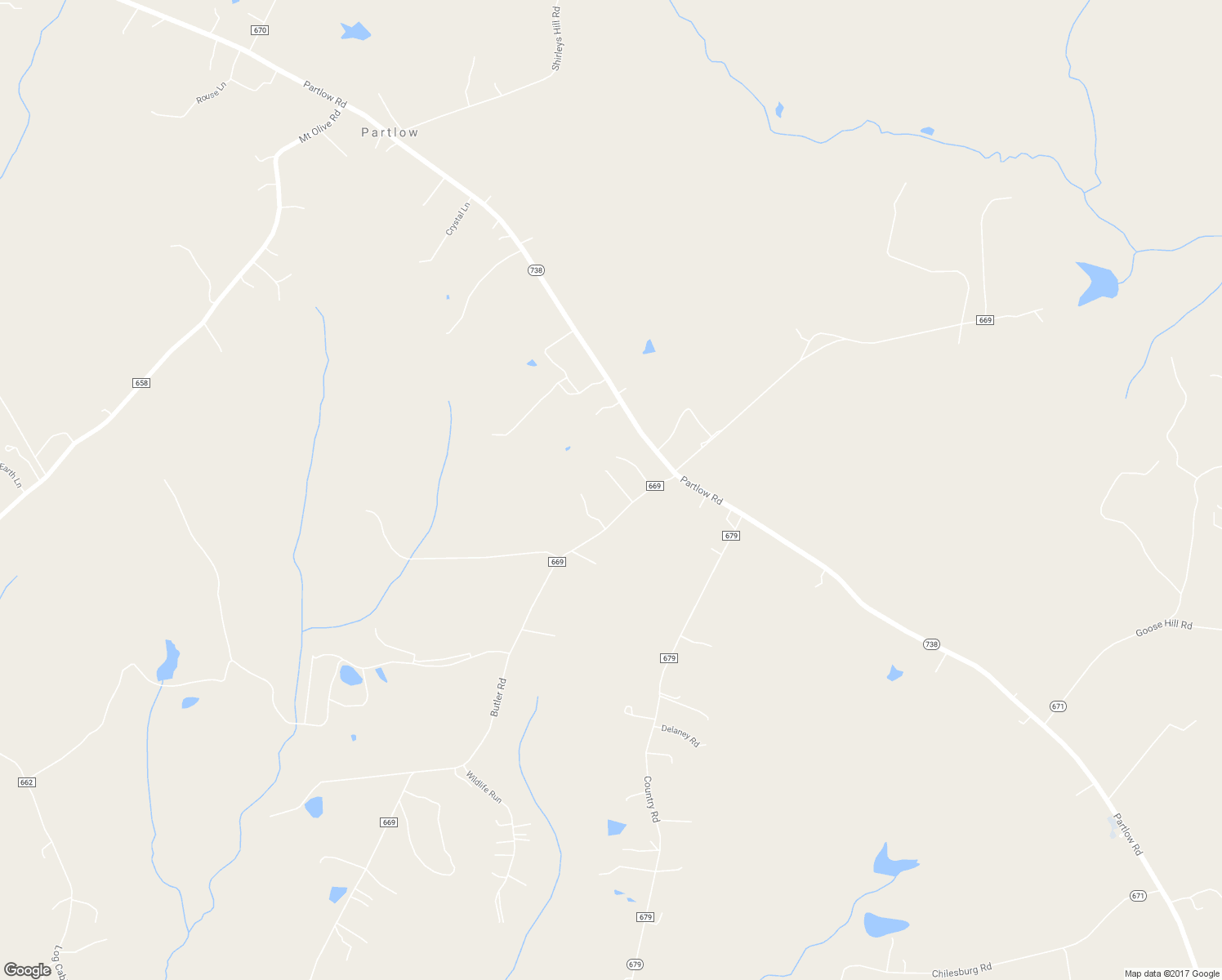 map of restaurants, bars, coffee shops, grocery stores, and more near 2410 Butler Road in Beaverdam