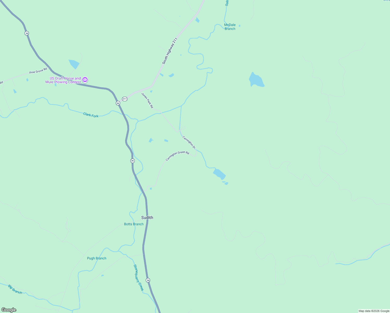map of restaurants, bars, coffee shops, grocery stores, and more near 757 Carrington Drive in Salt Lick