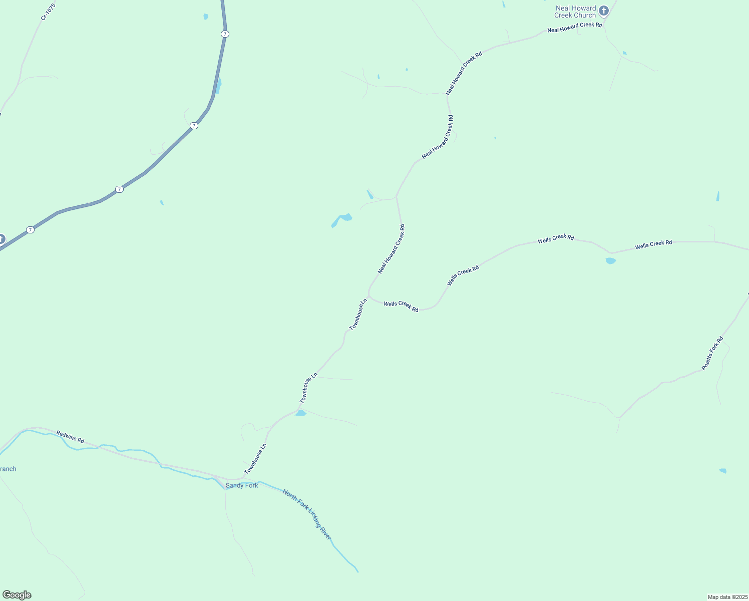 map of restaurants, bars, coffee shops, grocery stores, and more near in Wells Creek