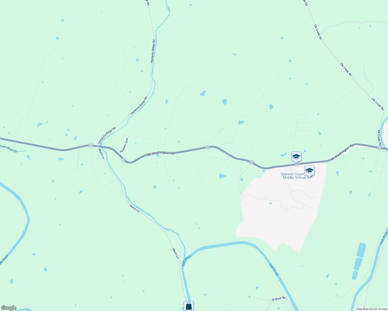 map of restaurants, bars, coffee shops, grocery stores, and more near 35 Boston Branch Court in Taylorsville