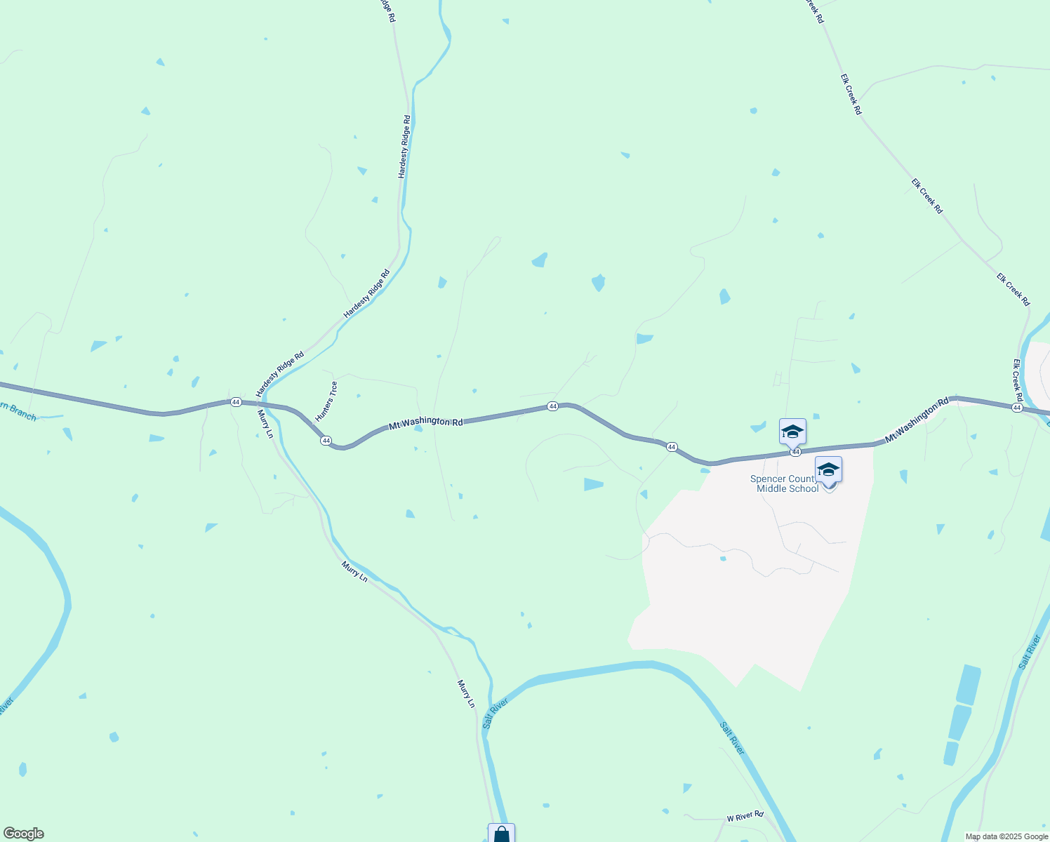 map of restaurants, bars, coffee shops, grocery stores, and more near 35 Boston Branch Court in Taylorsville
