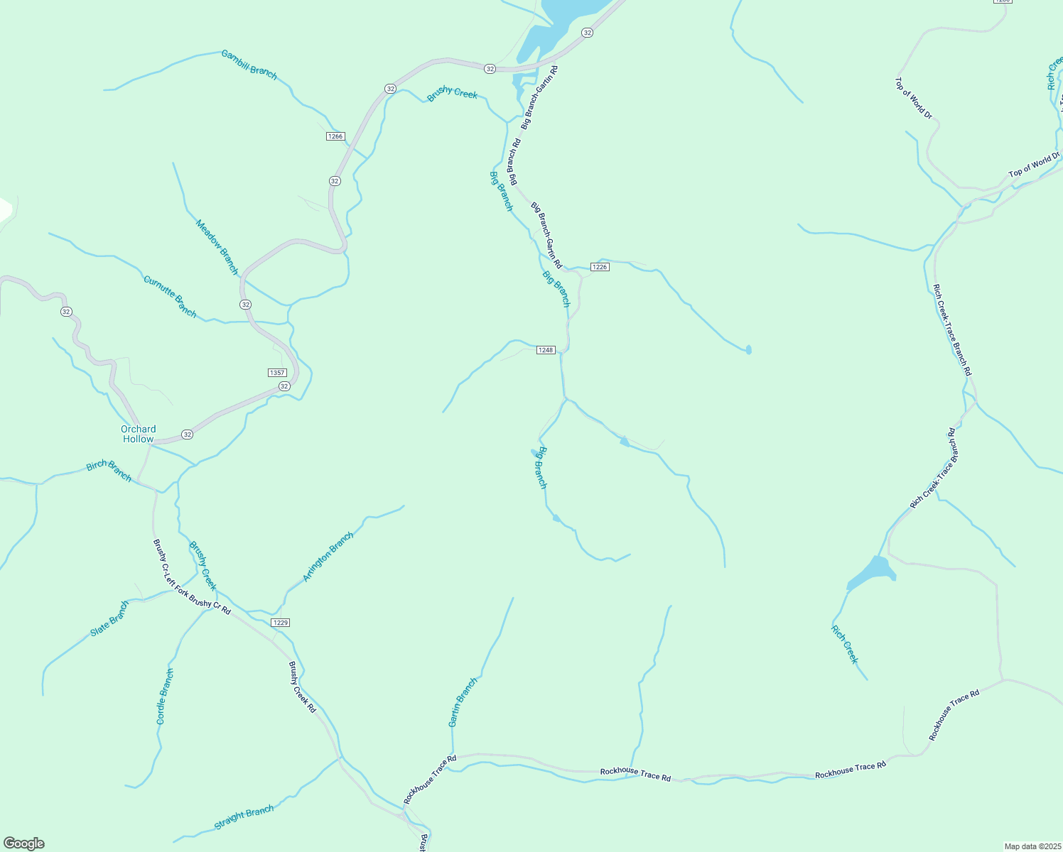 map of restaurants, bars, coffee shops, grocery stores, and more near 1123 Big Branch Road in Blaine