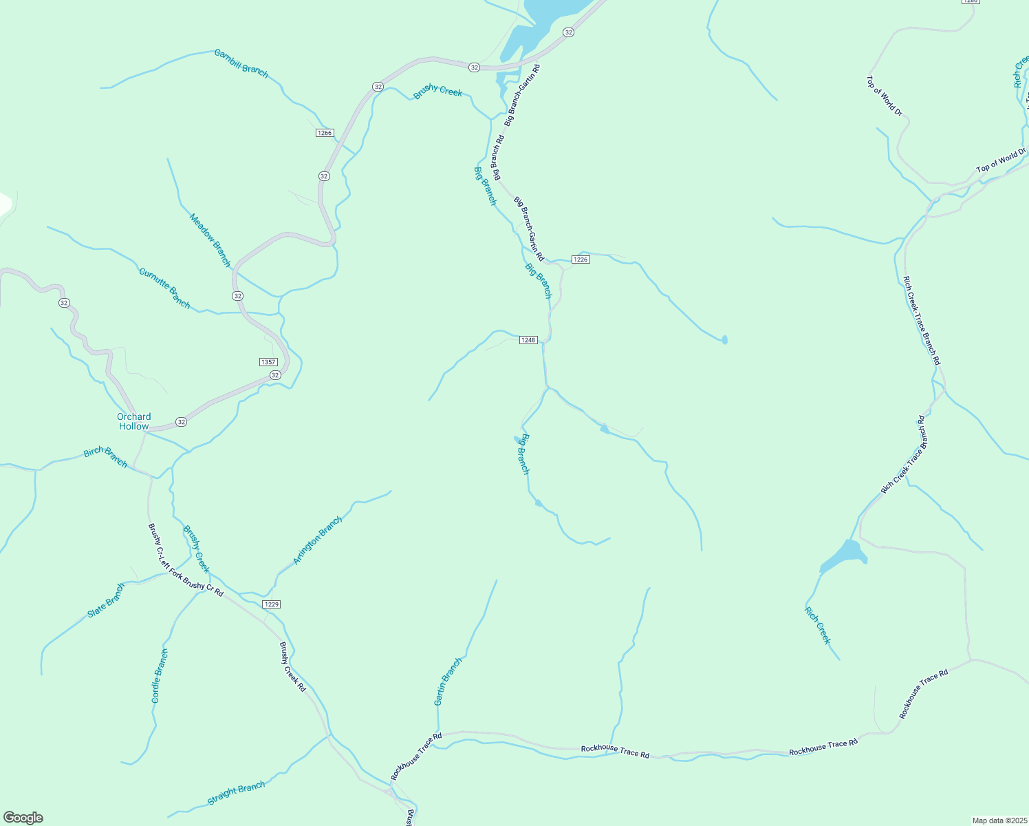 map of restaurants, bars, coffee shops, grocery stores, and more near 1123 Big Branch Road in Blaine