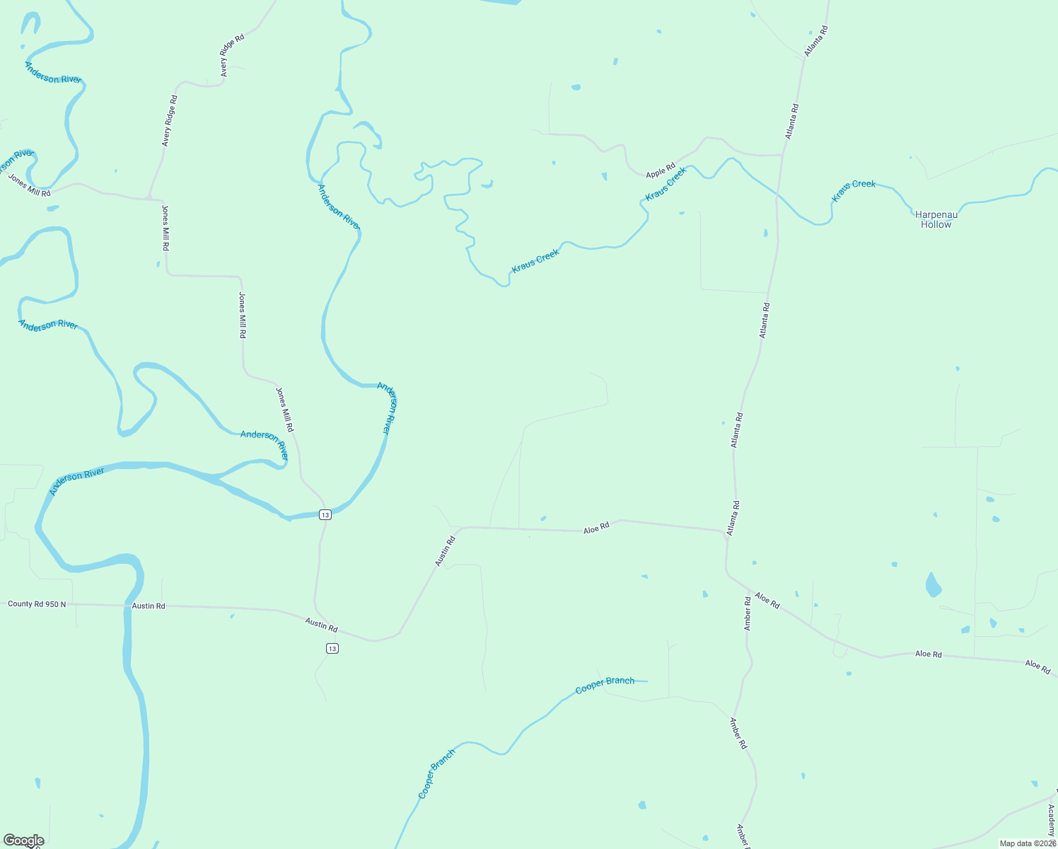 map of restaurants, bars, coffee shops, grocery stores, and more near 13125 Alcoa Road in Tell City