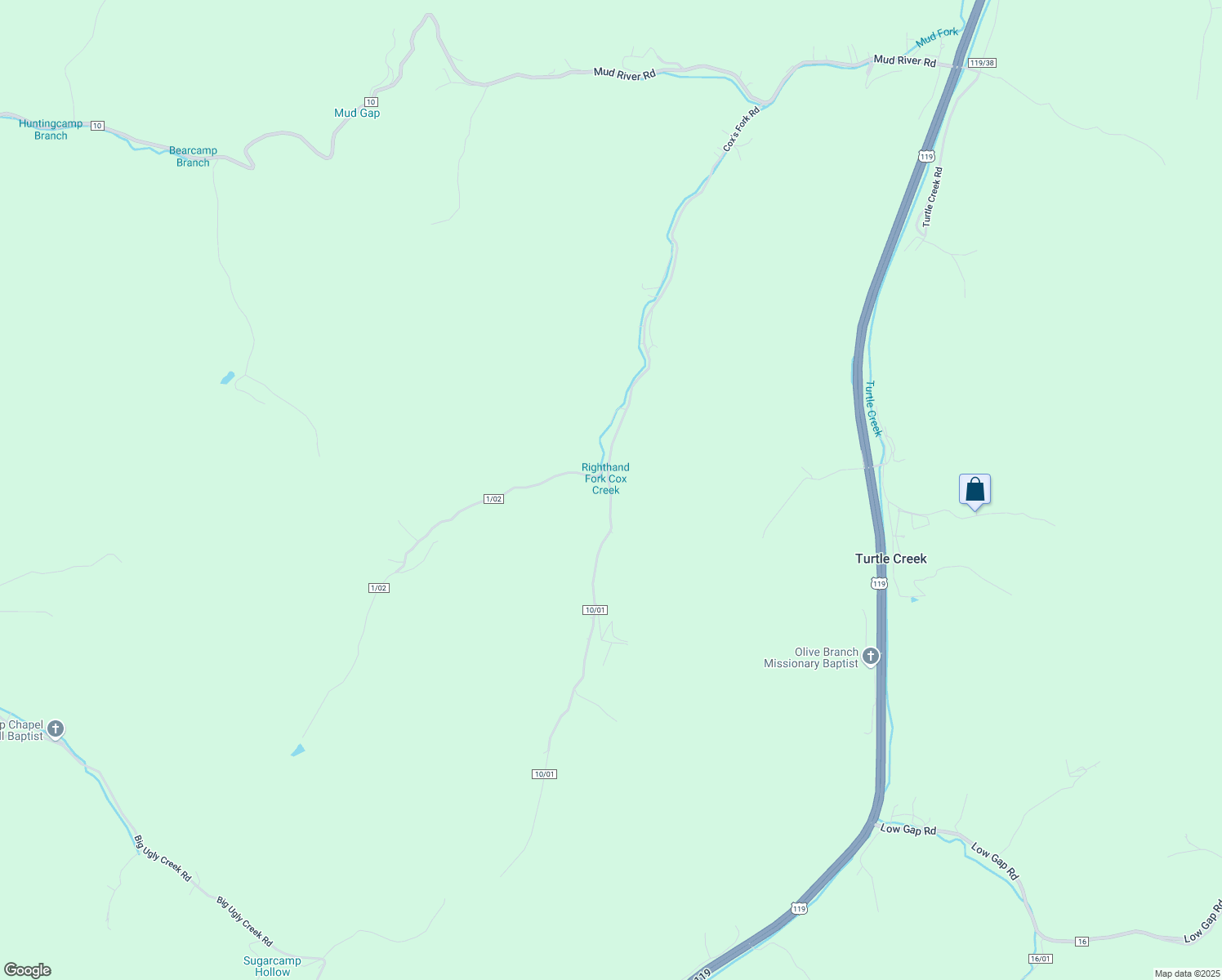 map of restaurants, bars, coffee shops, grocery stores, and more near Coxs Fork Road in Danville