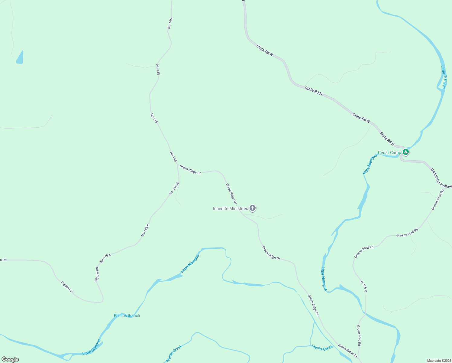 map of restaurants, bars, coffee shops, grocery stores, and more near Nn-145 in Camden County