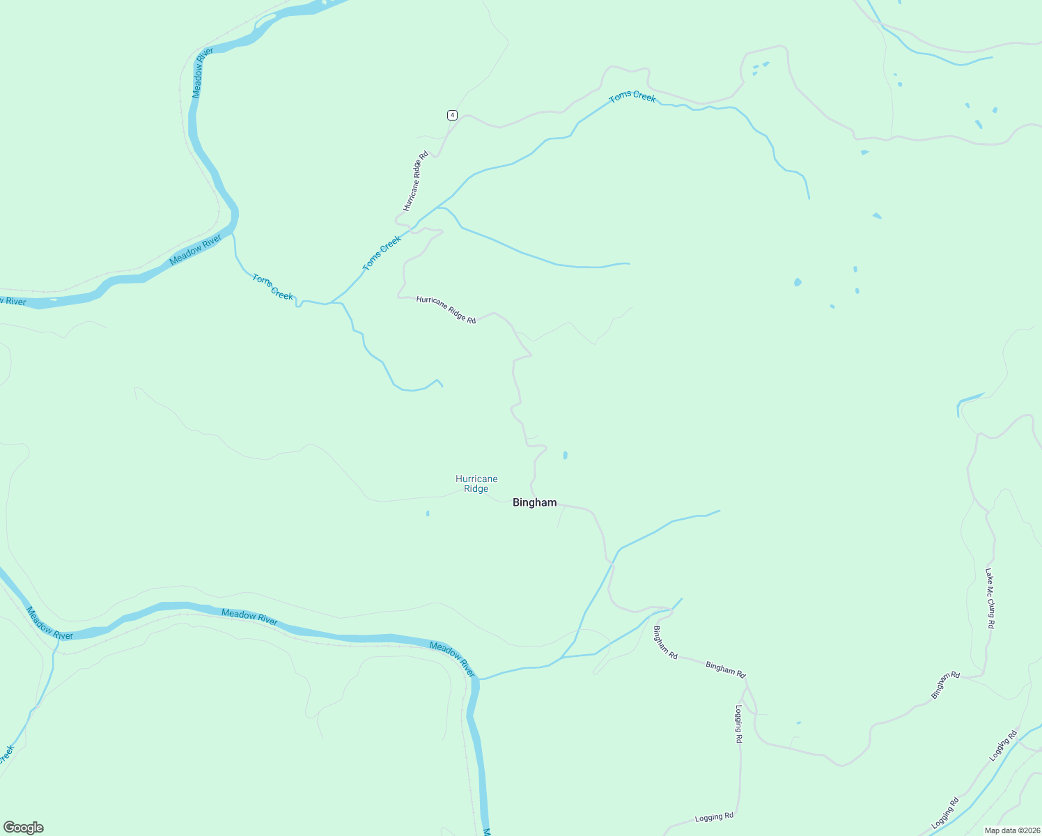 map of restaurants, bars, coffee shops, grocery stores, and more near 6289 Hurricane Ridge Road in Charmco