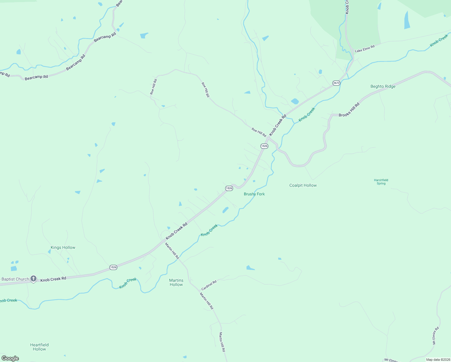 map of restaurants, bars, coffee shops, grocery stores, and more near 4471 Knob Creek Road in Brooks