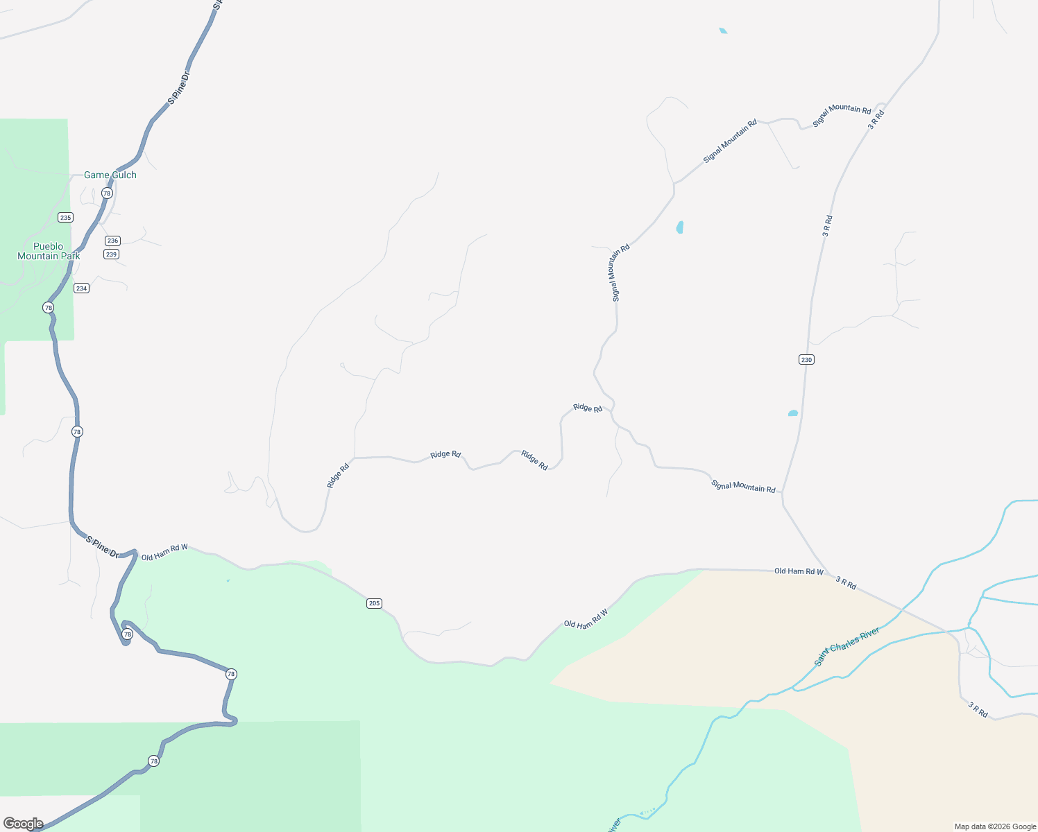 map of restaurants, bars, coffee shops, grocery stores, and more near 8495 Ridge Road in Beulah Valley