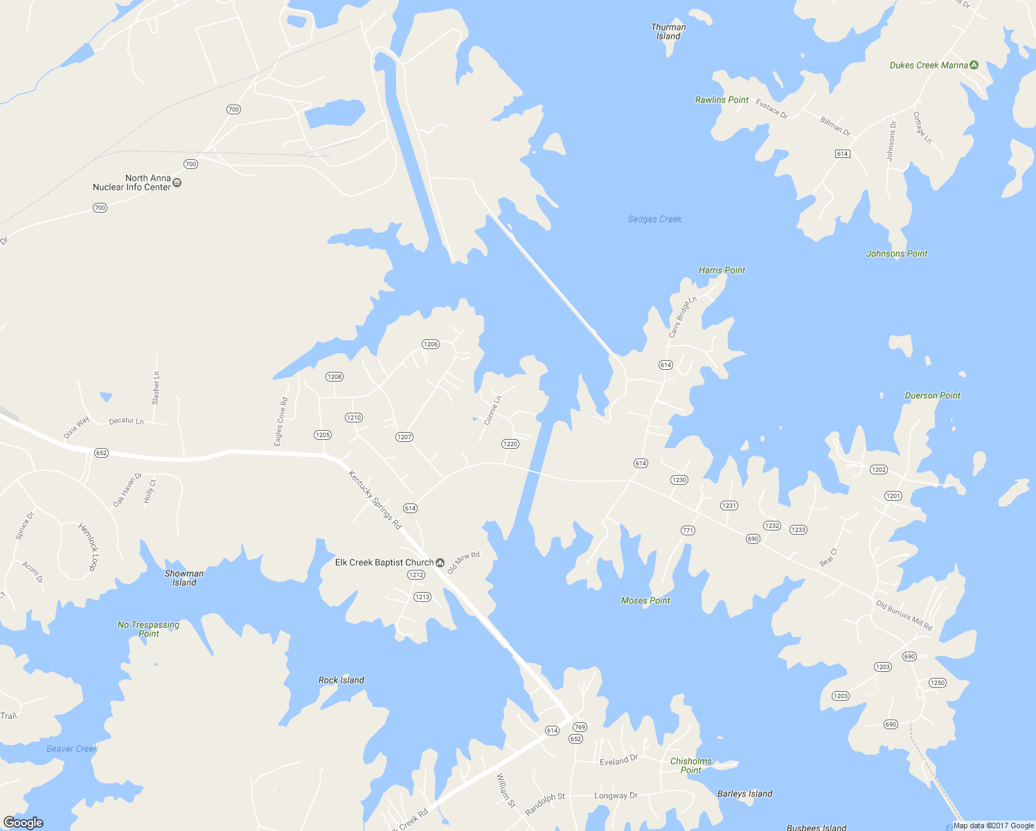 map of restaurants, bars, coffee shops, grocery stores, and more near 168 Barbara Road in Bumpass