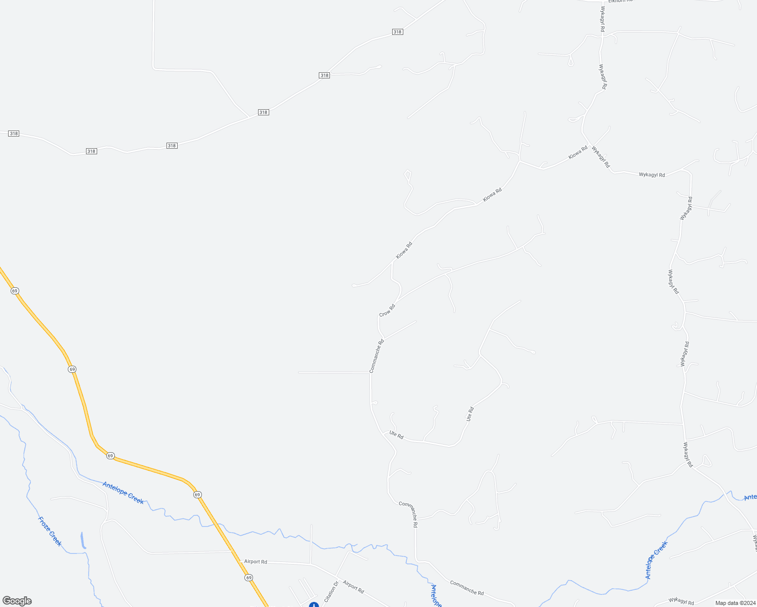 map of restaurants, bars, coffee shops, grocery stores, and more near 267 Crow Road in Westcliffe