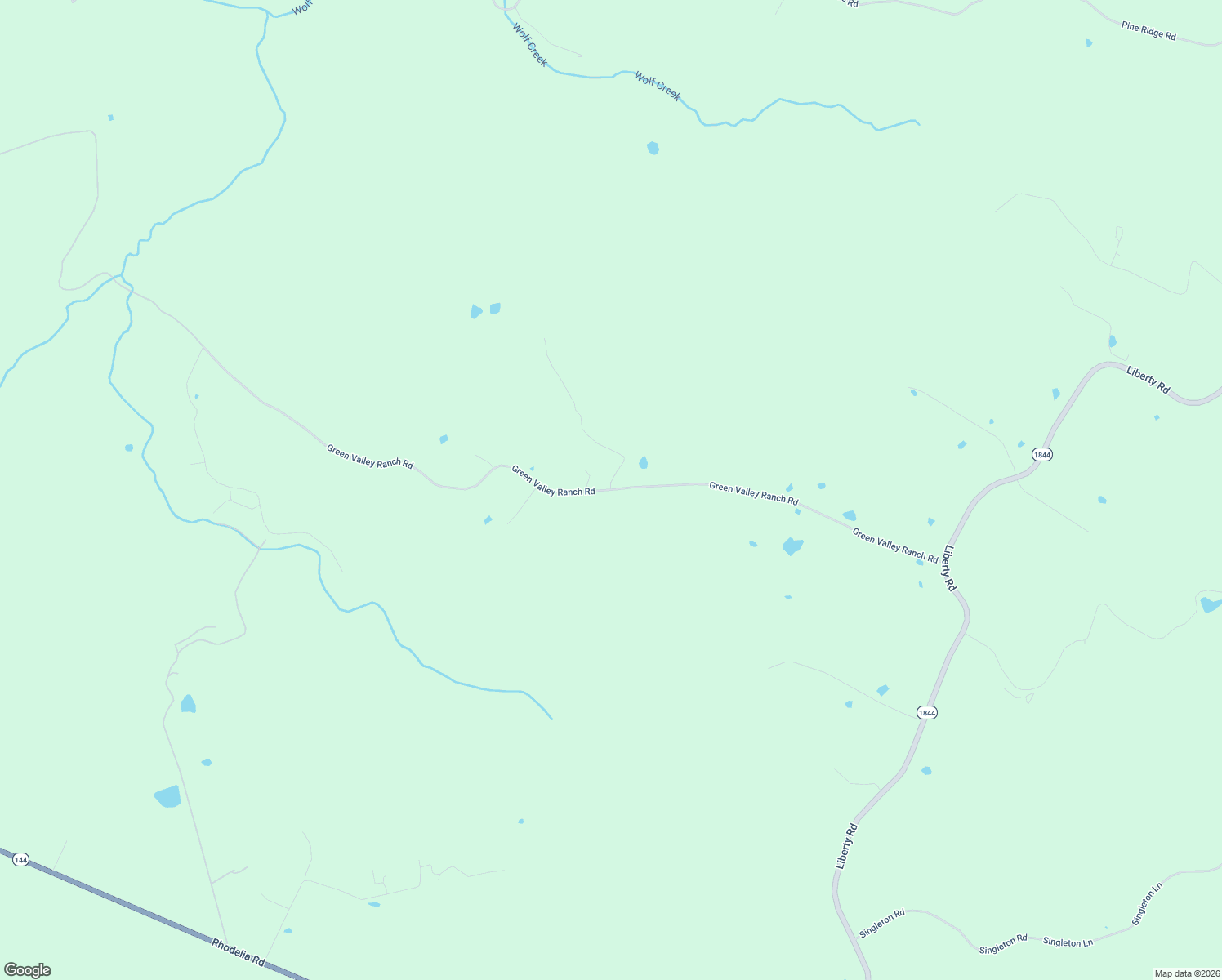 map of restaurants, bars, coffee shops, grocery stores, and more near 331 Green Valley Ranch Road in Battletown