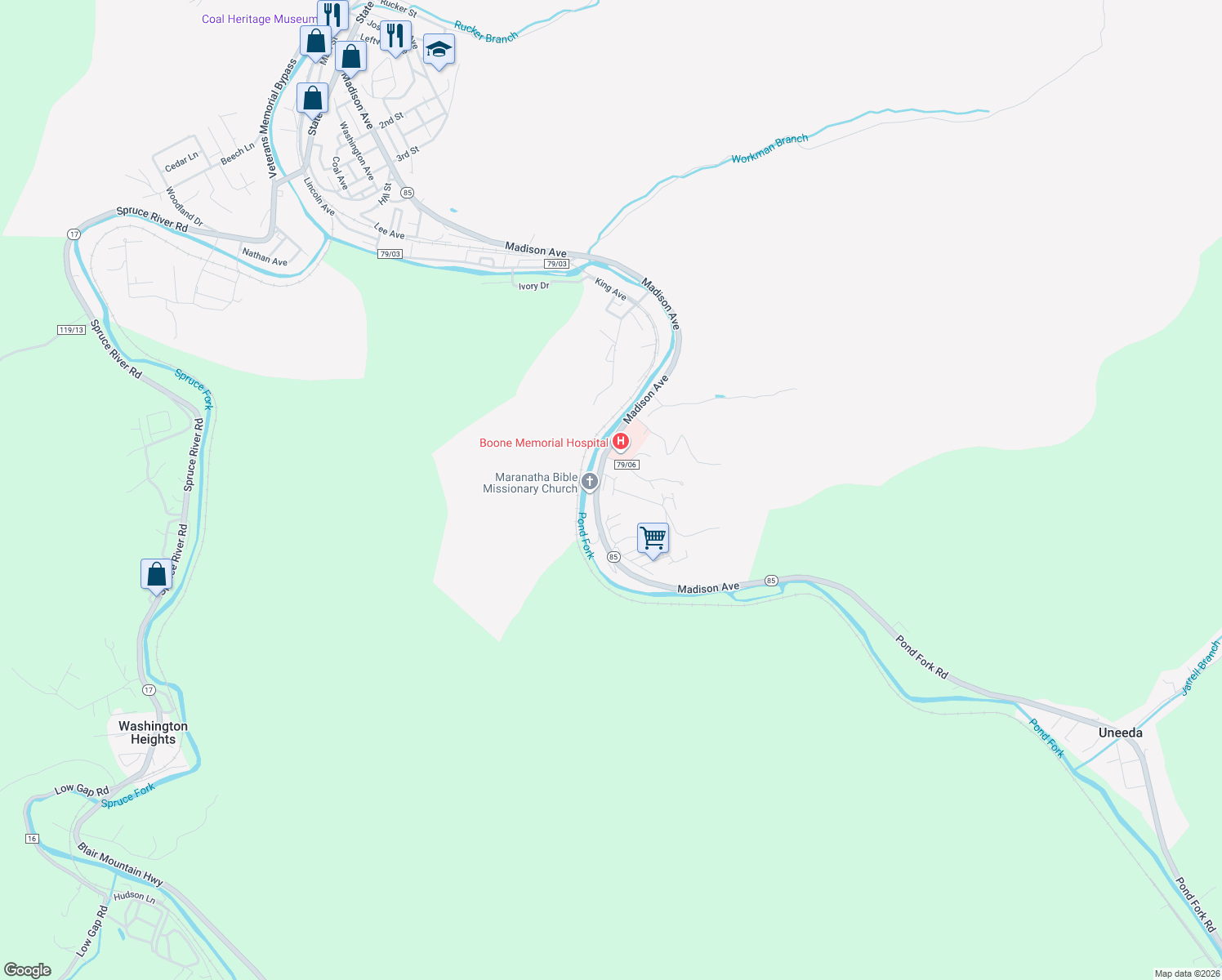 map of restaurants, bars, coffee shops, grocery stores, and more near 809 Berwyn St in Madison