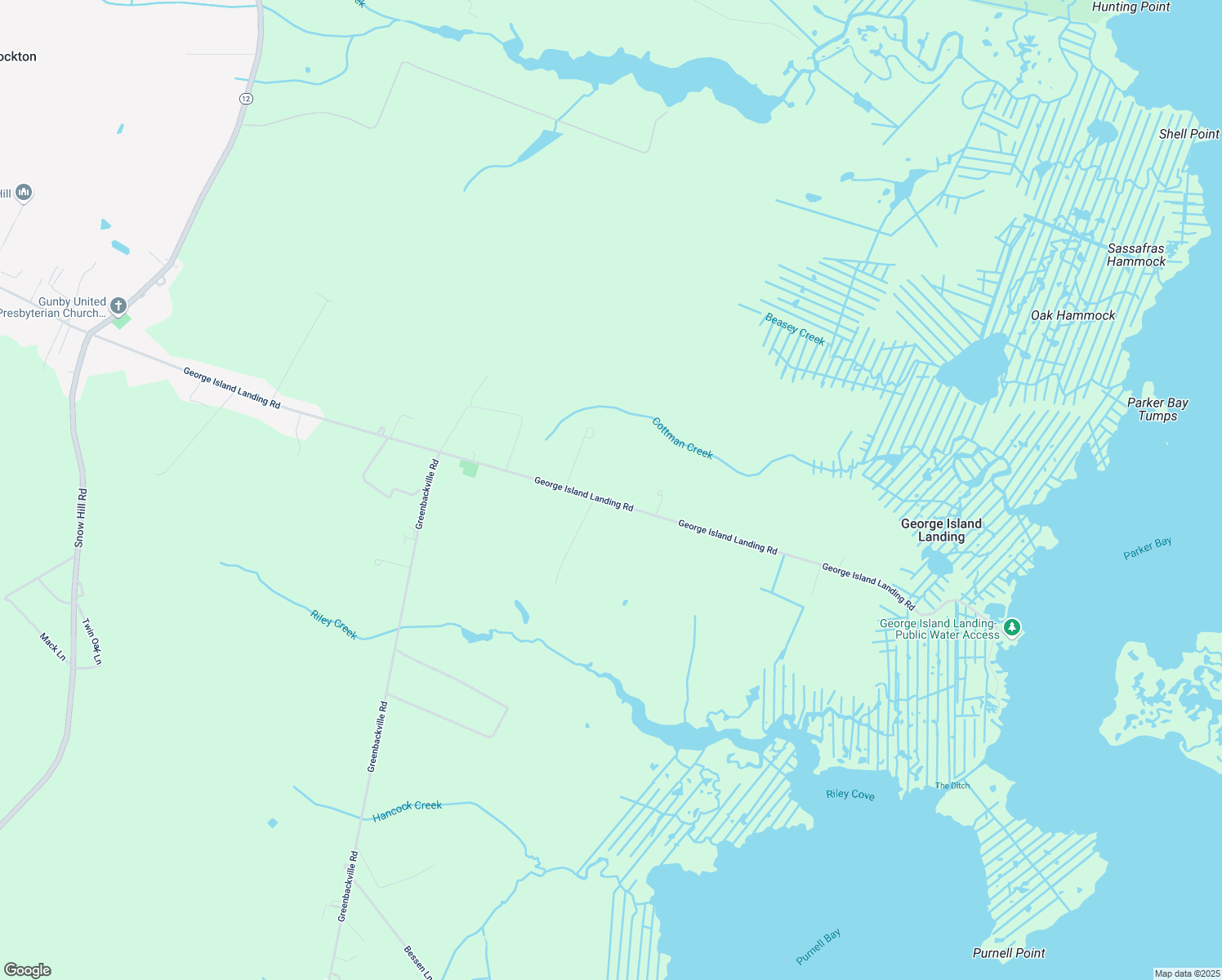 map of restaurants, bars, coffee shops, grocery stores, and more near 6249 George Island Landing Rd in Stockton