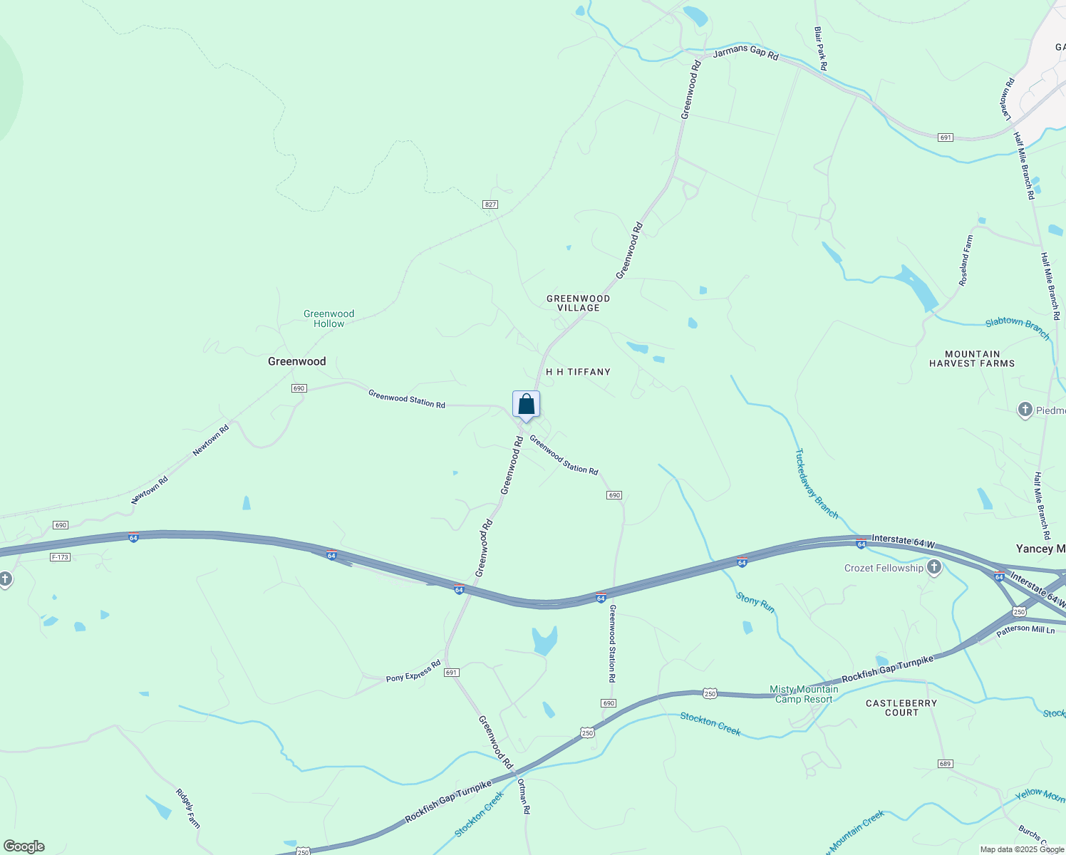 map of restaurants, bars, coffee shops, grocery stores, and more near 7572 Greenwood Station Road in Greenwood