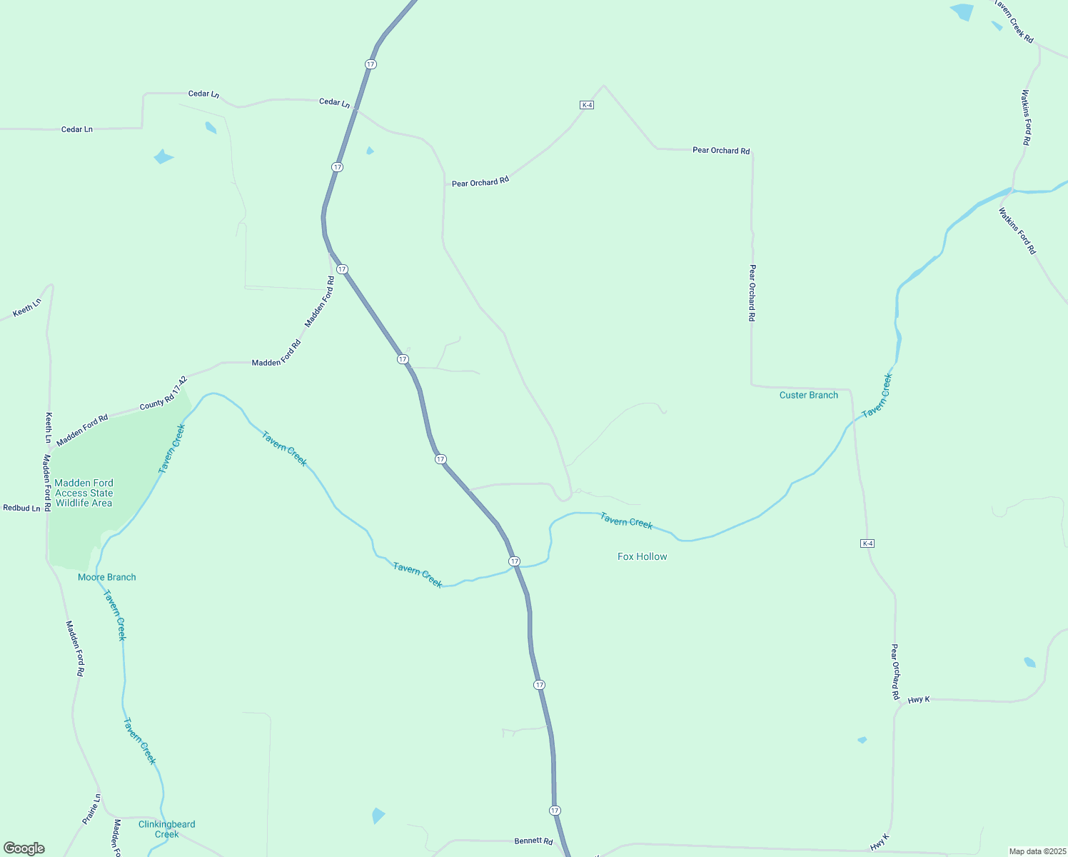 map of restaurants, bars, coffee shops, grocery stores, and more near 134 Charcoal Kiln Road in Iberia