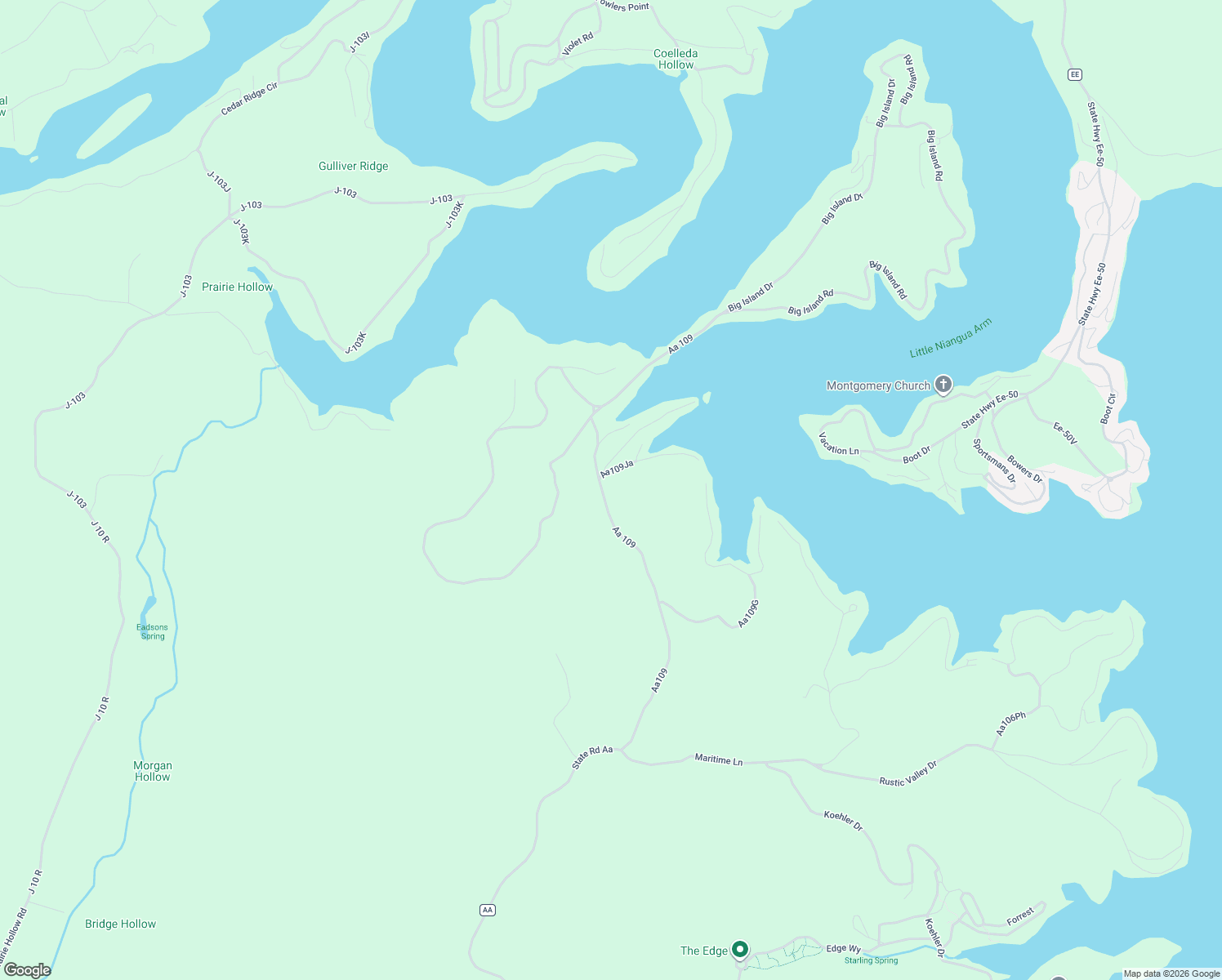 map of restaurants, bars, coffee shops, grocery stores, and more near Aa109Ja in Roach