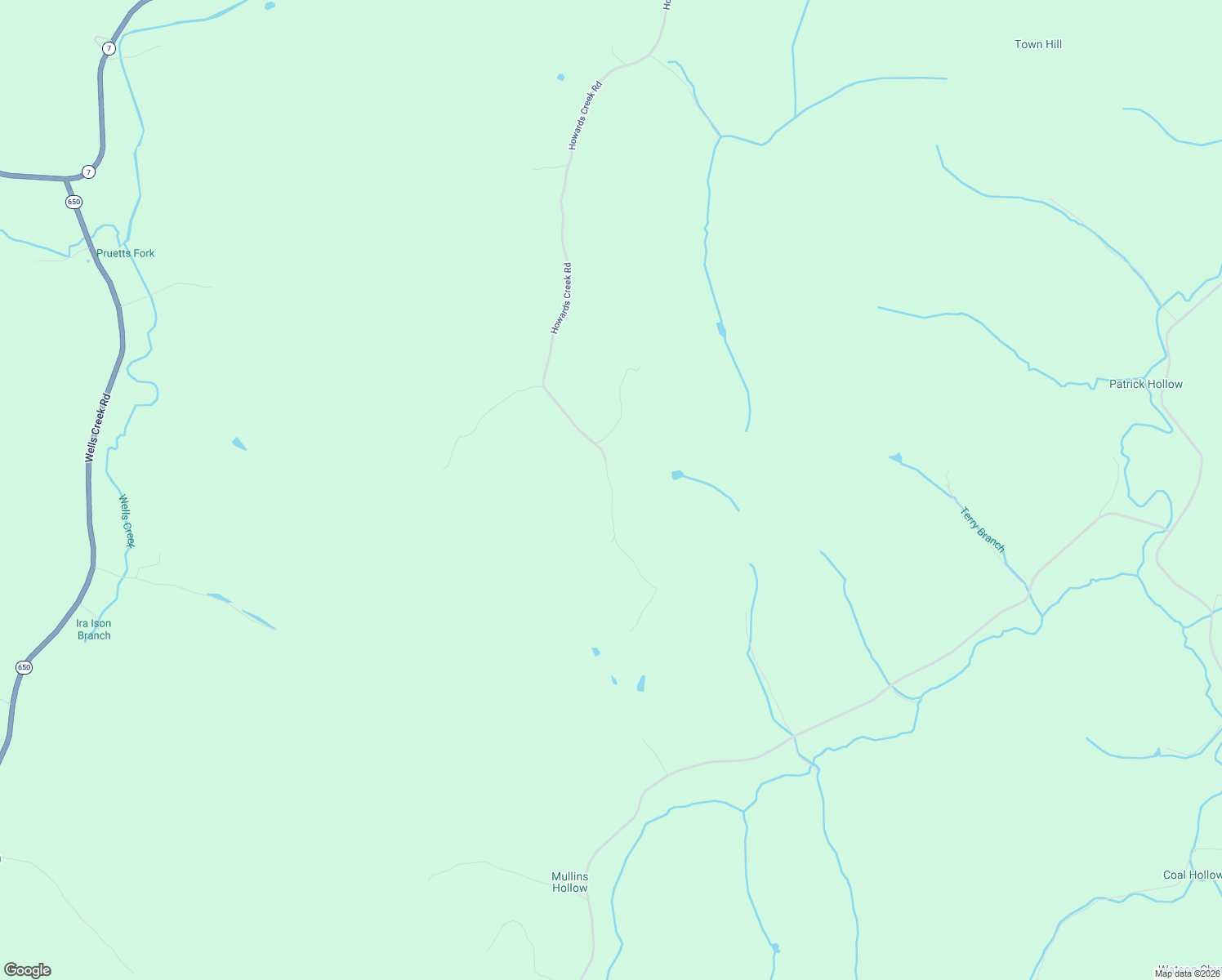 map of restaurants, bars, coffee shops, grocery stores, and more near 239 Howards Creek Road in Sandy Hook