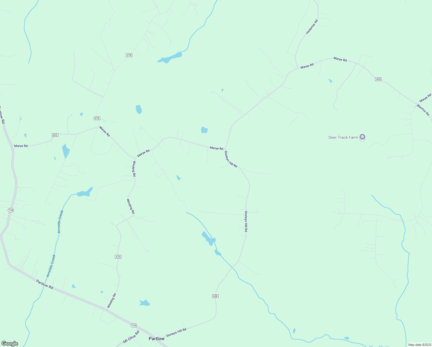 map of restaurants, bars, coffee shops, grocery stores, and more near 3720 Shirleys Hill Road in Partlow