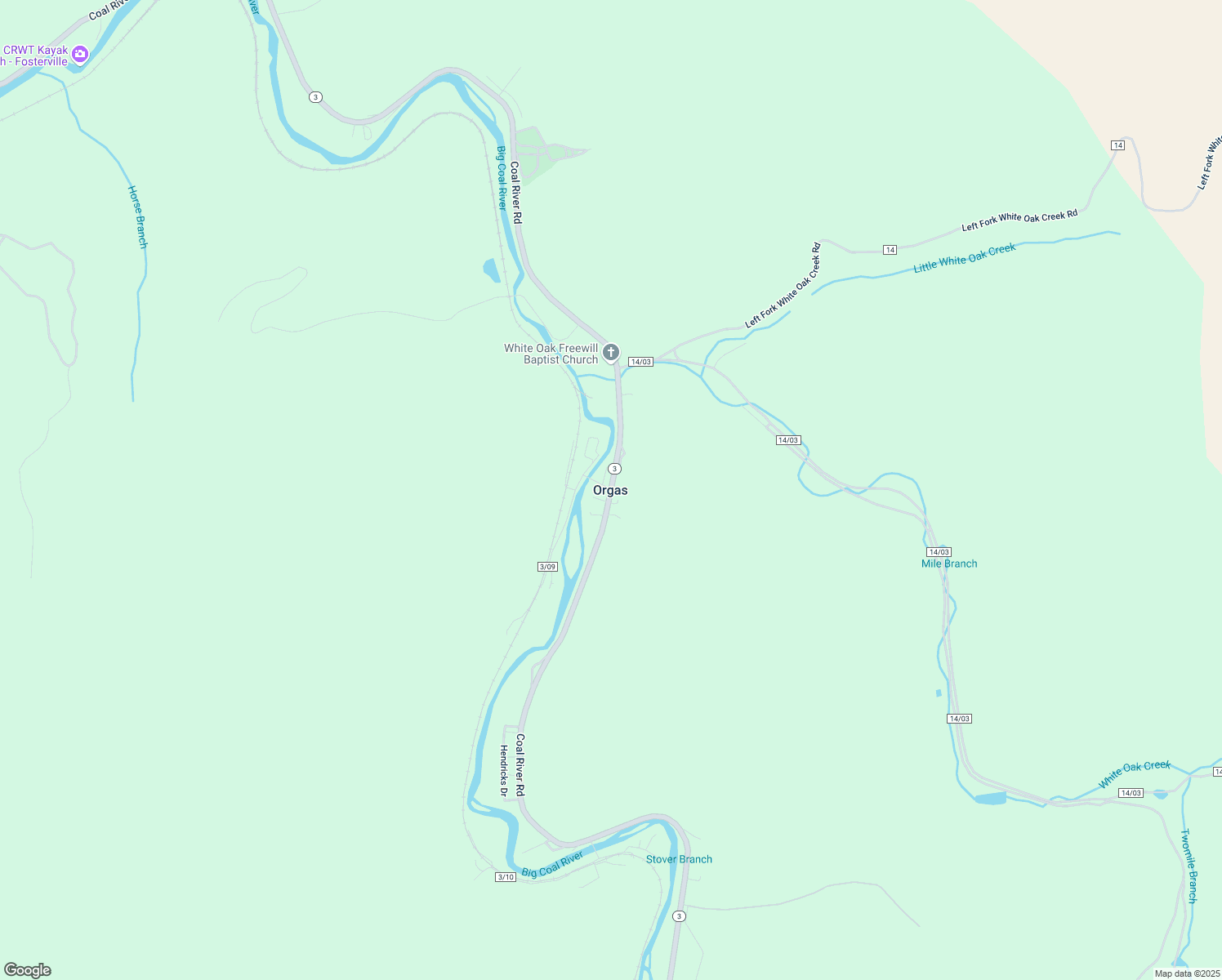 map of restaurants, bars, coffee shops, grocery stores, and more near in Orgas