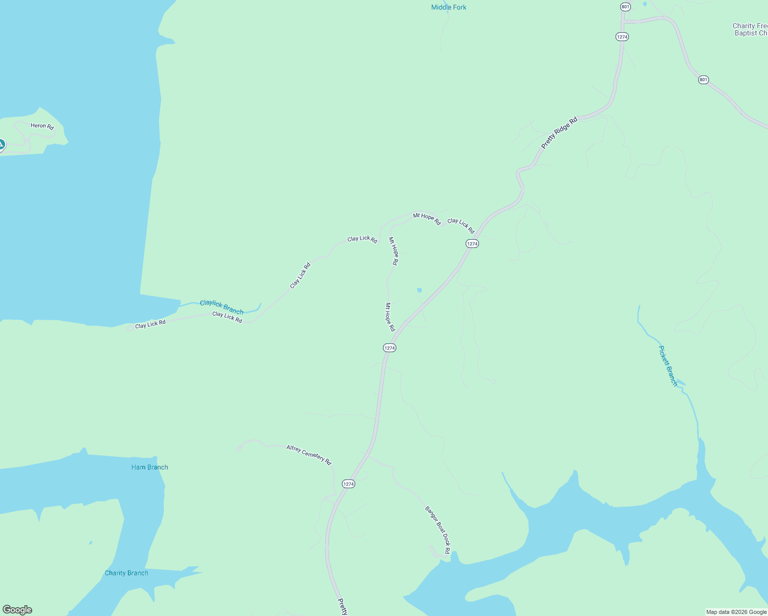 map of restaurants, bars, coffee shops, grocery stores, and more near 145 Mount Hope Road in Morehead