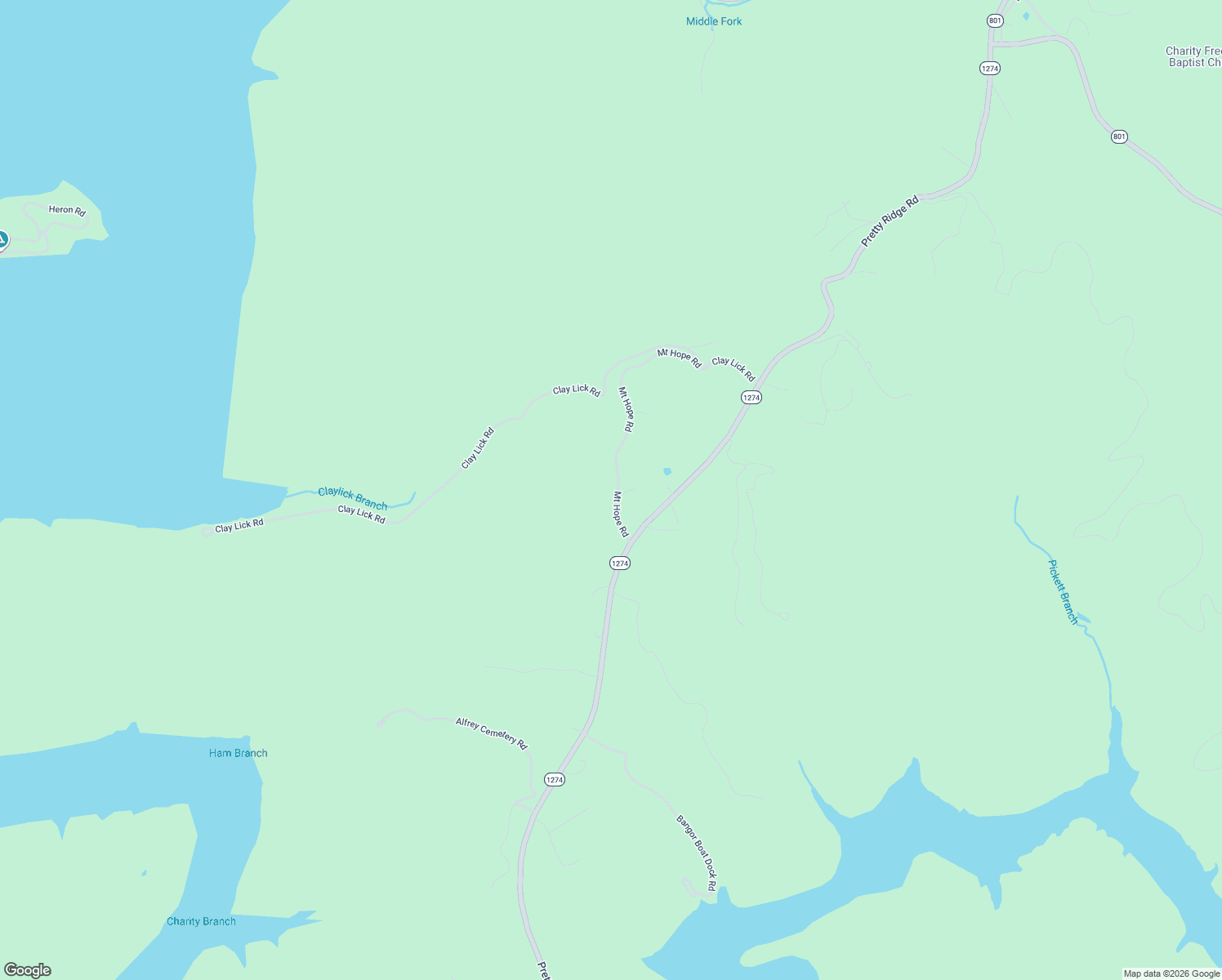 map of restaurants, bars, coffee shops, grocery stores, and more near 145 Mount Hope Road in Morehead